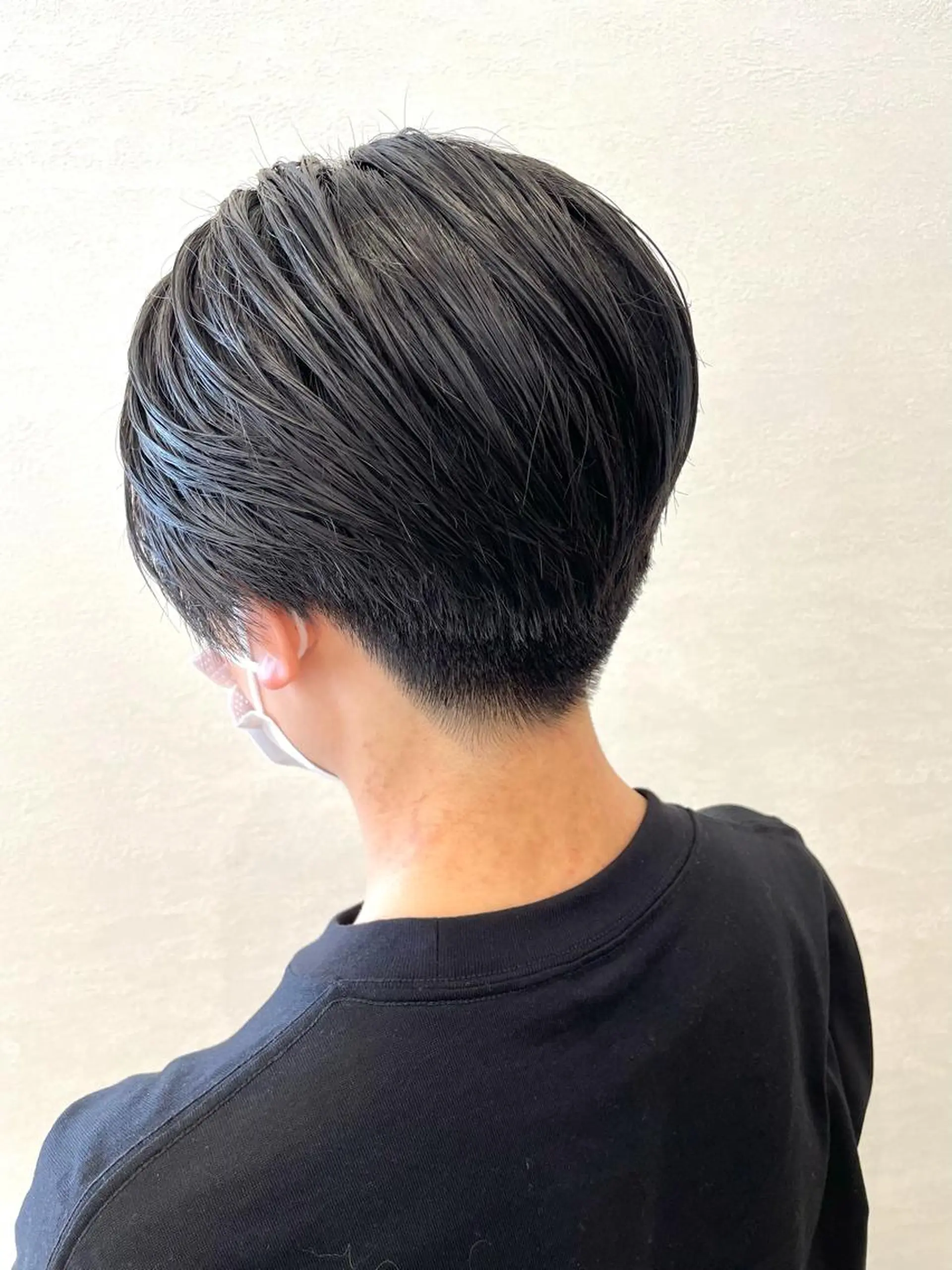 ショート 刈り上げ カット 安田 美由紀のヘアスタイル