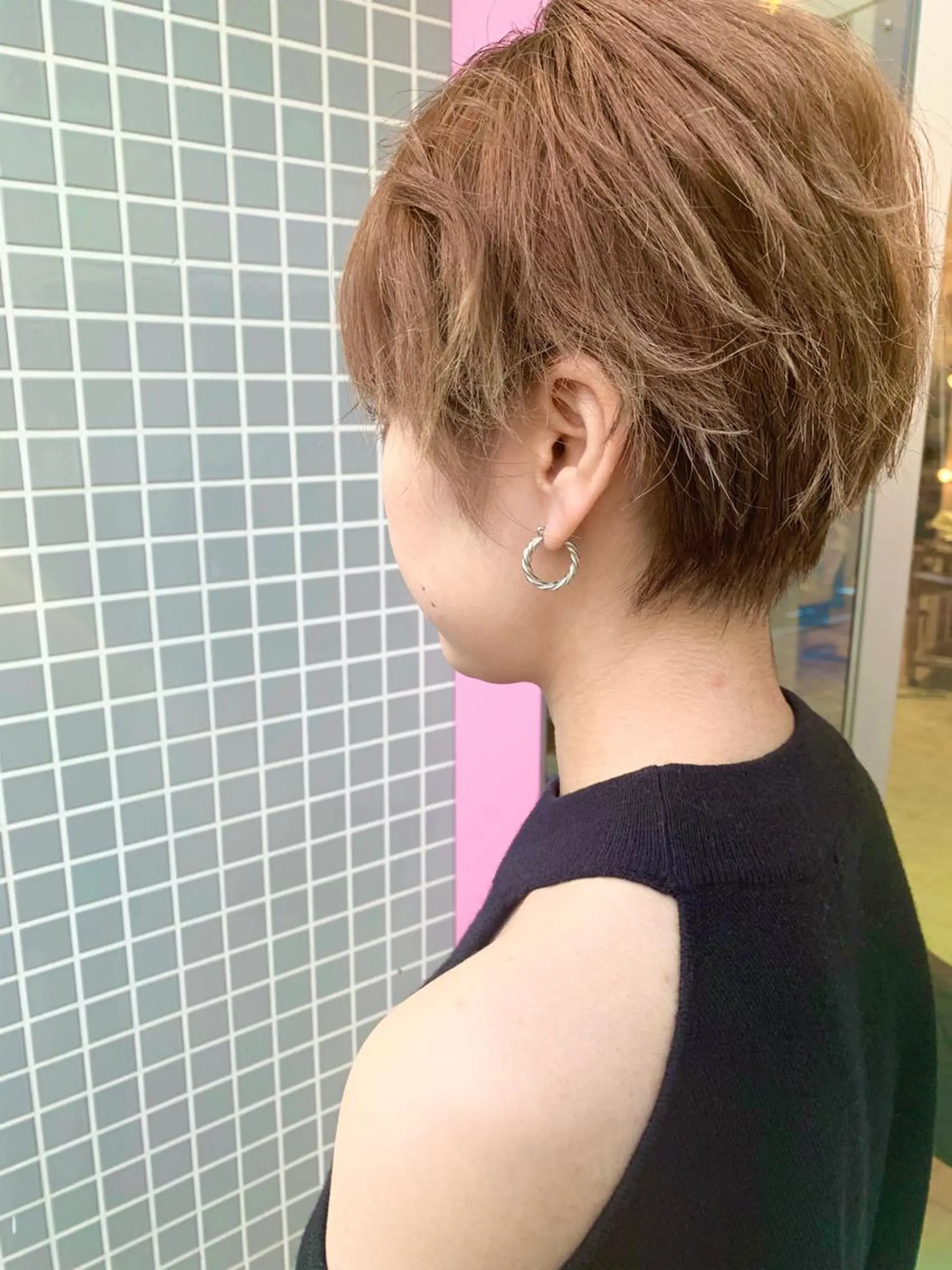 ショート ヘアカラー トリートメント ヘアセット 🌸スタイリスト 山浦美恵のヘアスタイル