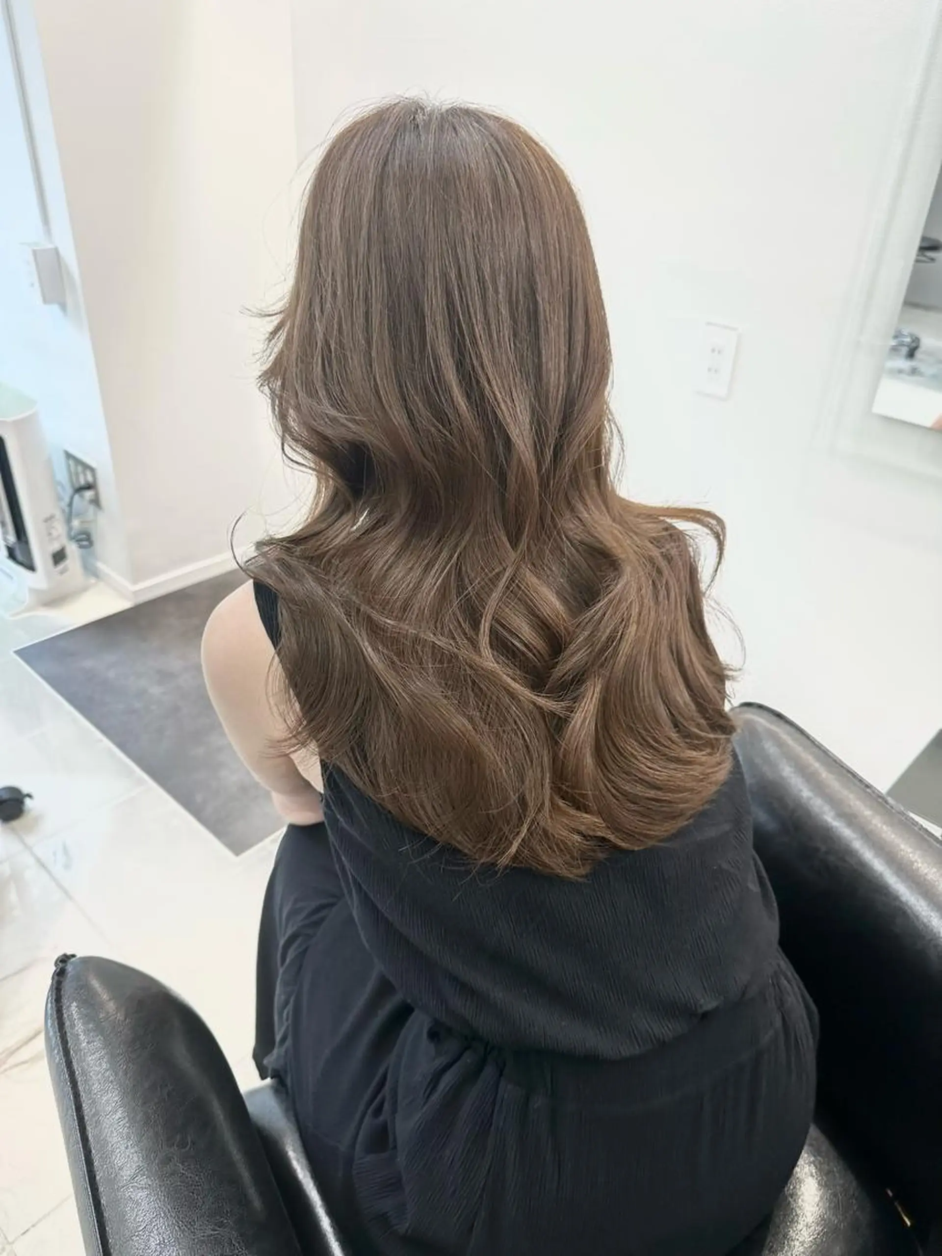 ミディアム カラー 韓国ヘア 店長NEGIのヘアスタイル