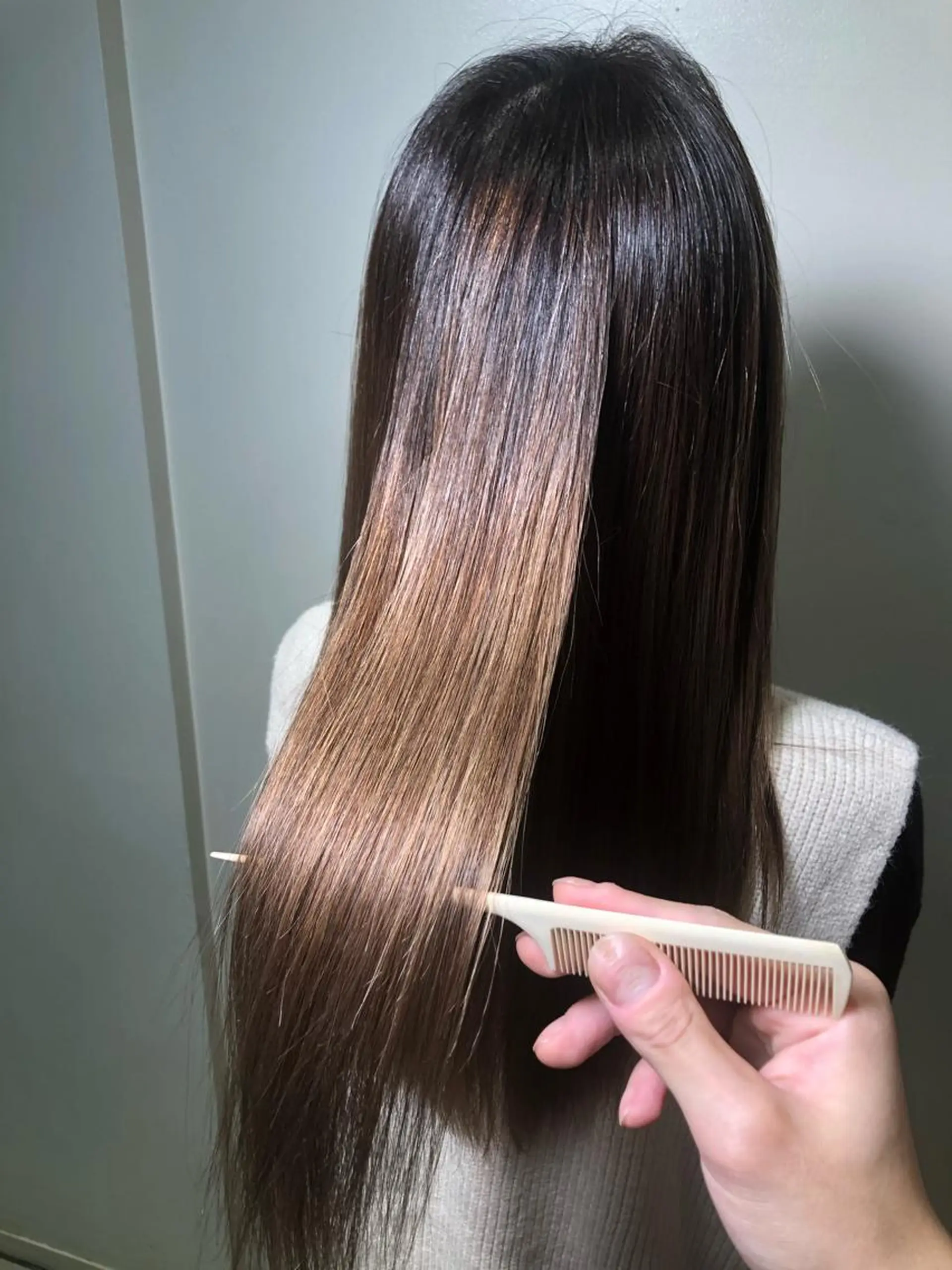 ロング カラー アクアカラー 髪質改善 トリートメント 髪質改善✨艶髪師 黒木大貴のヘアスタイル