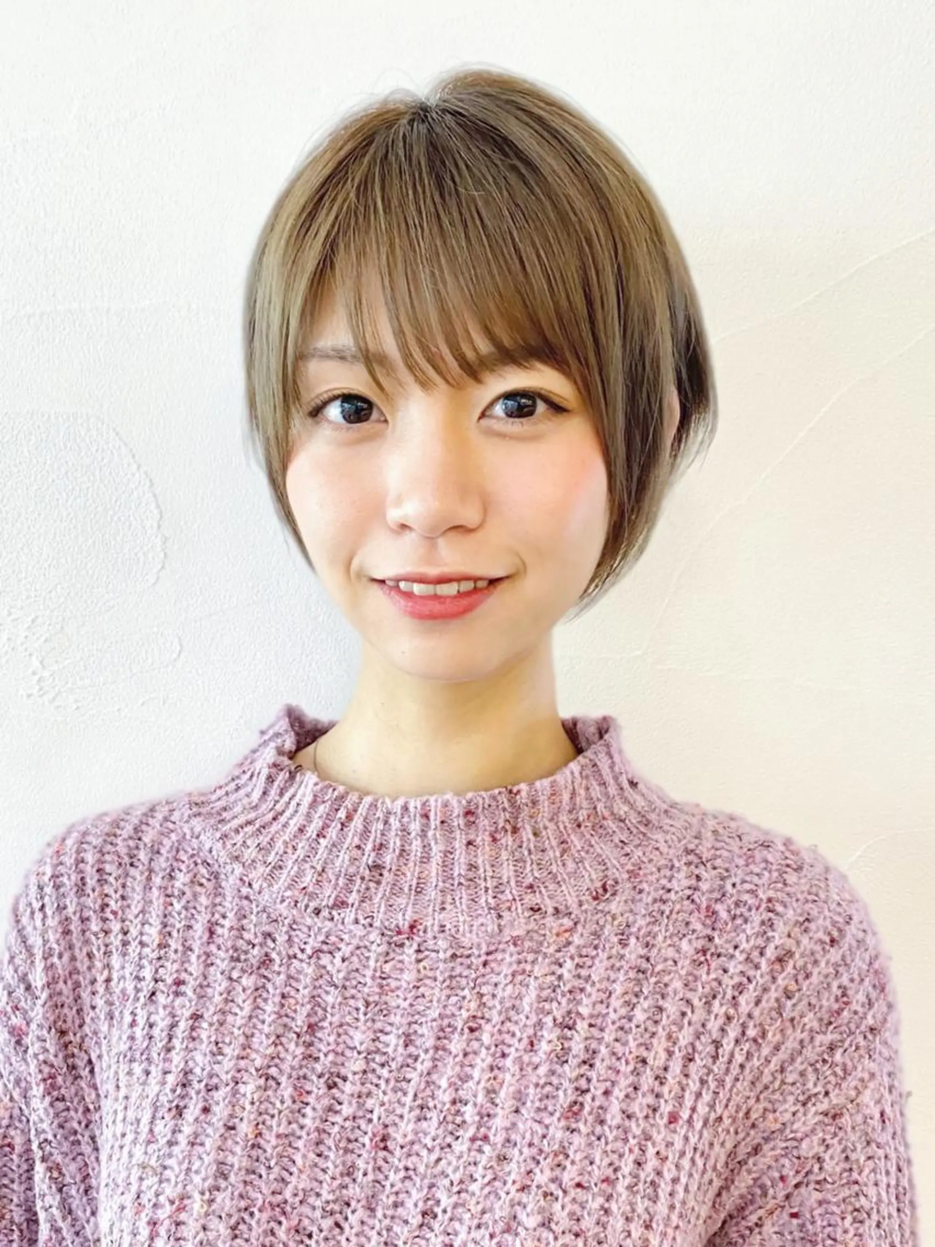 ショート カラー パーマ ヘアアレンジ ショートヘア ITbyALBUM 中野店のヘアスタイル