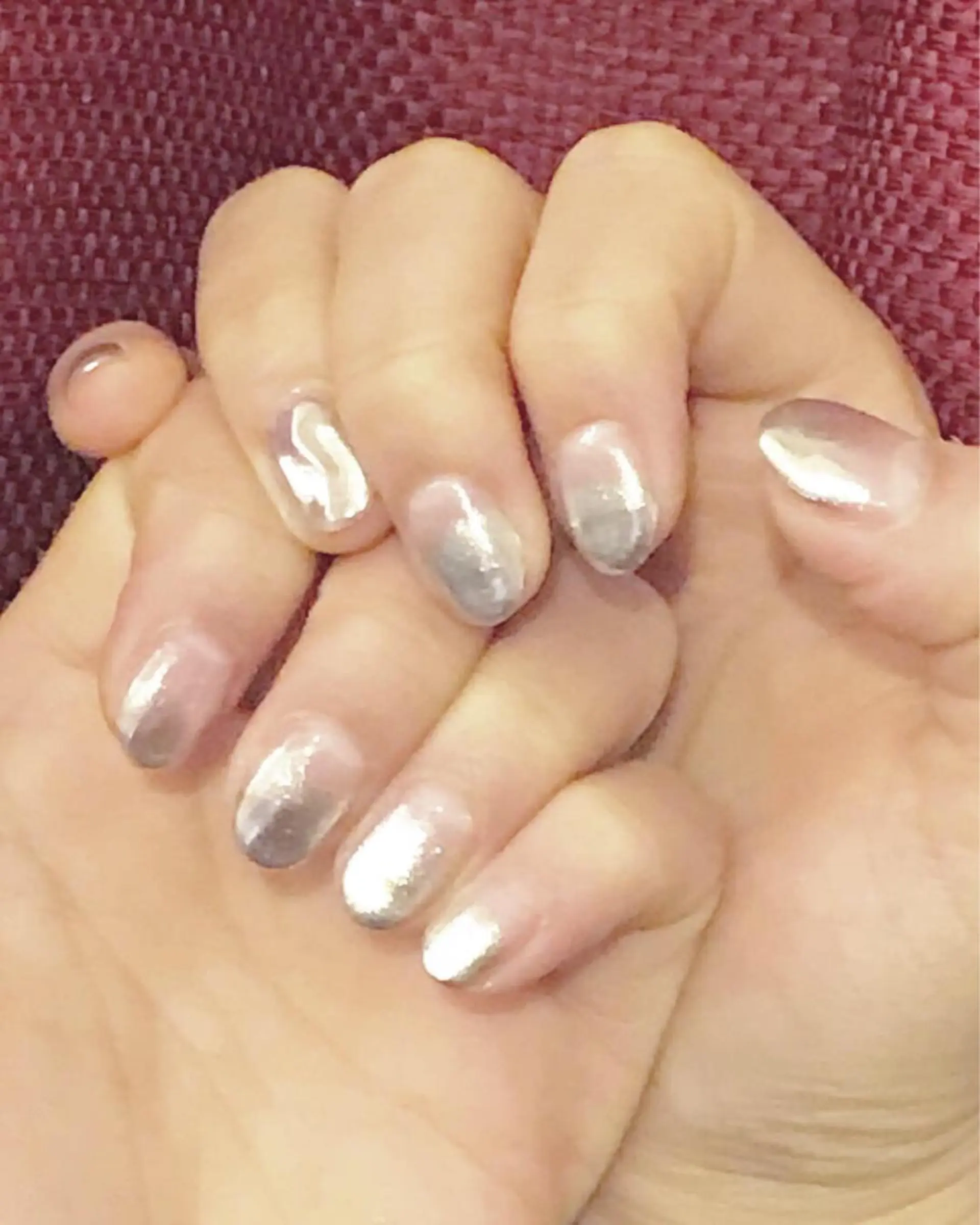 ネイル グラデーション ミラーネイル mmagicca. 【 まじか. 】のネイルデザイン