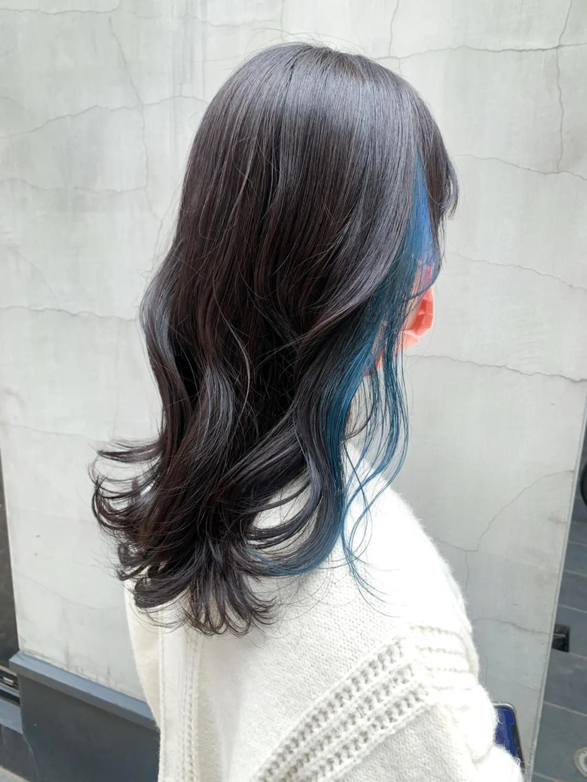 セミロング カラー ヘアアレンジ ブリーチ カット ヘアカラー トリートメント yuka .のヘアスタイル