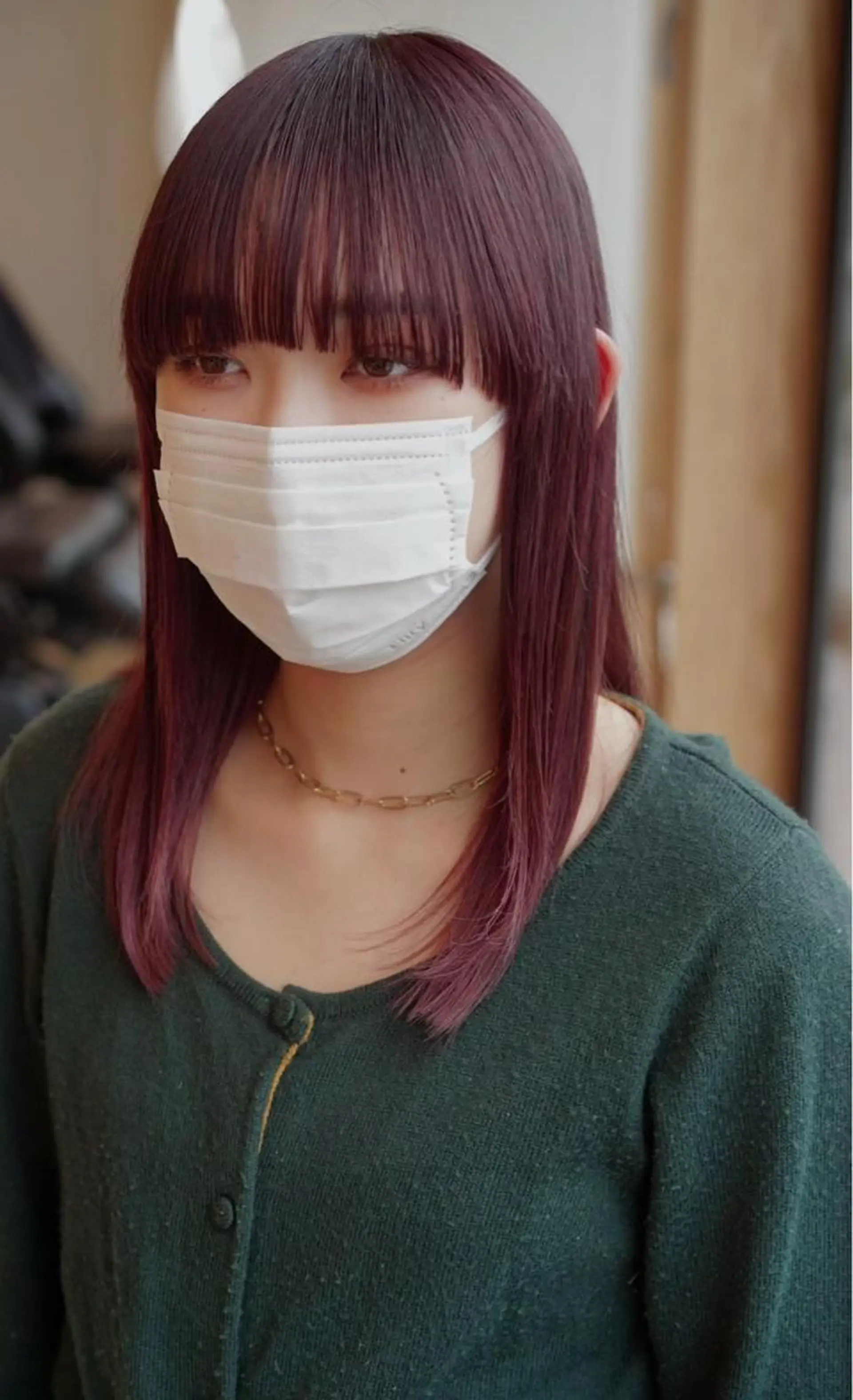 ロング カラー ナガス カズアキのヘアスタイル