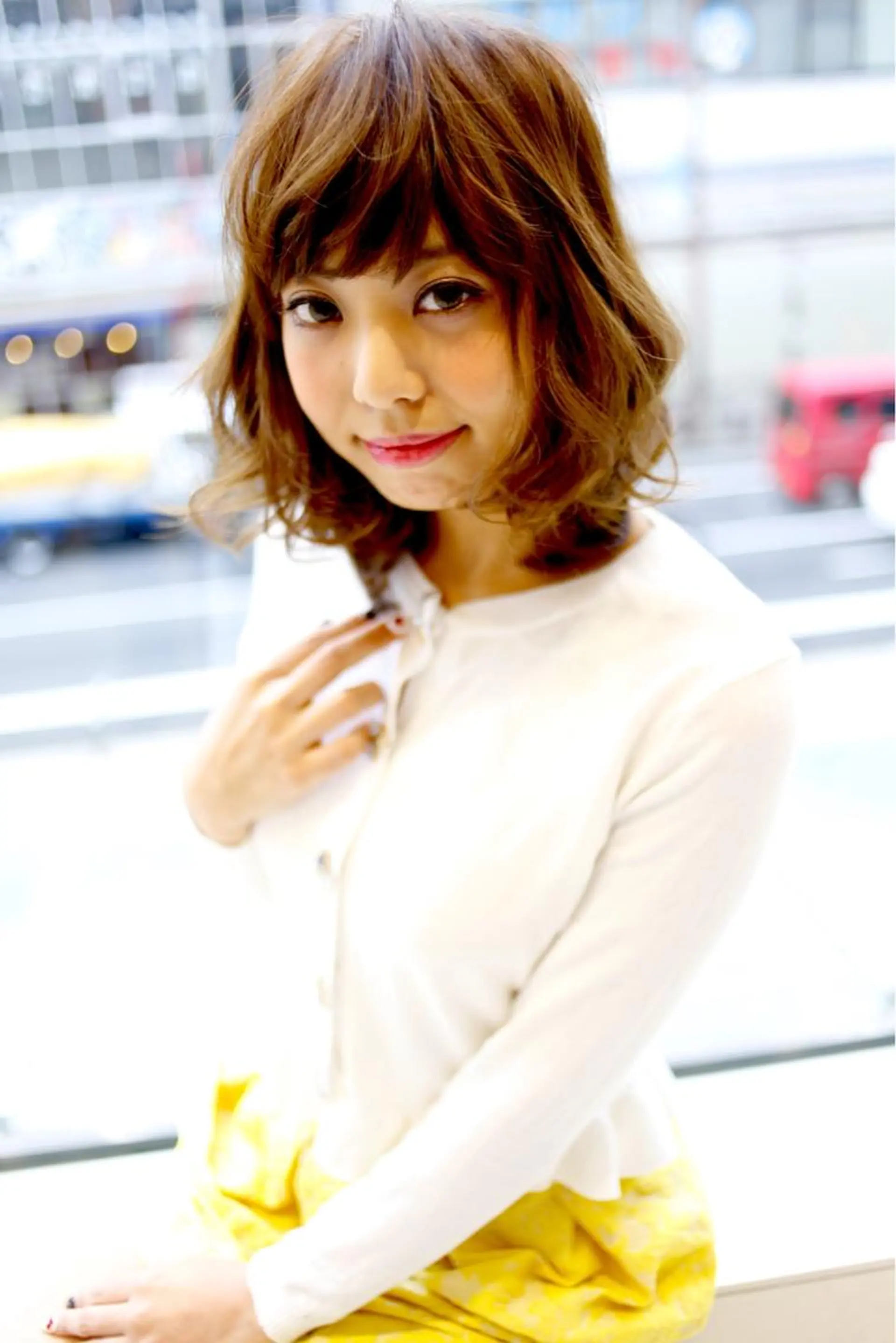 ショート ミディアム ボブ 縮毛矯正⭐️ TAKAHIROのヘアスタイル