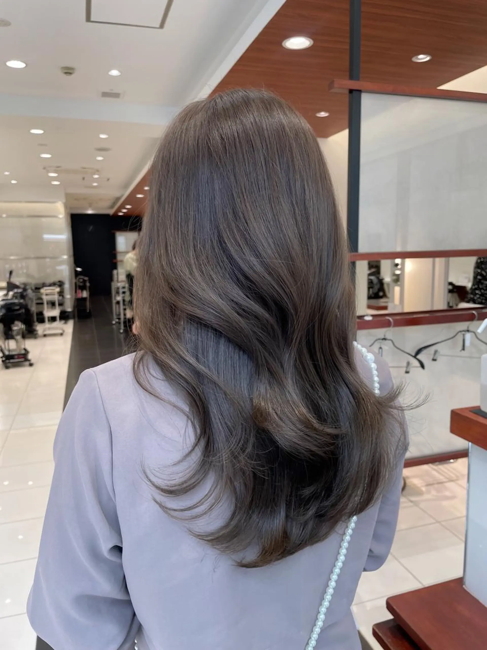 セミロング カラー ベージュカラー BiBi    武田 あやのヘアスタイル