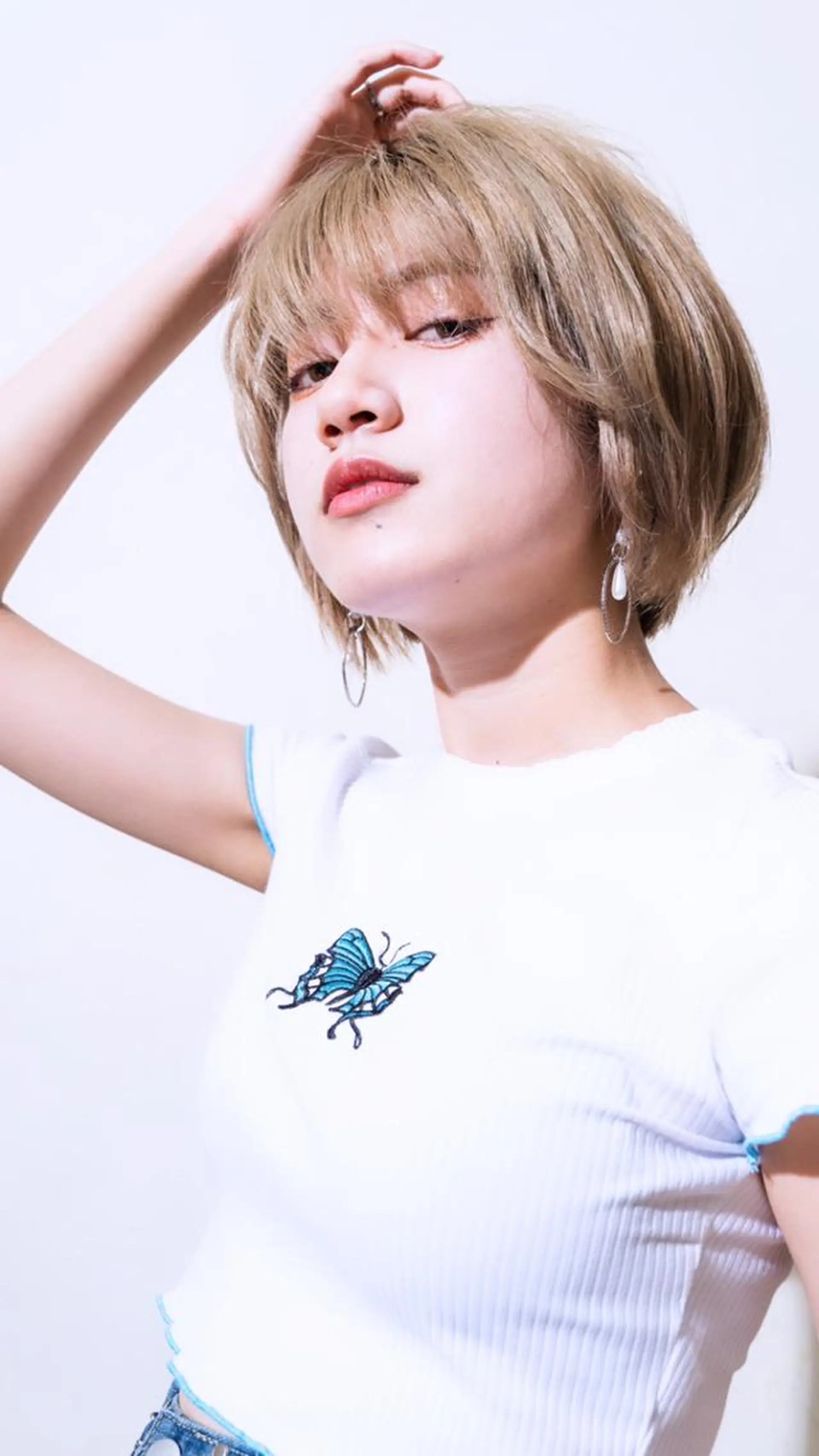 ショート カラー パーマ 北川 泰之のヘアスタイル