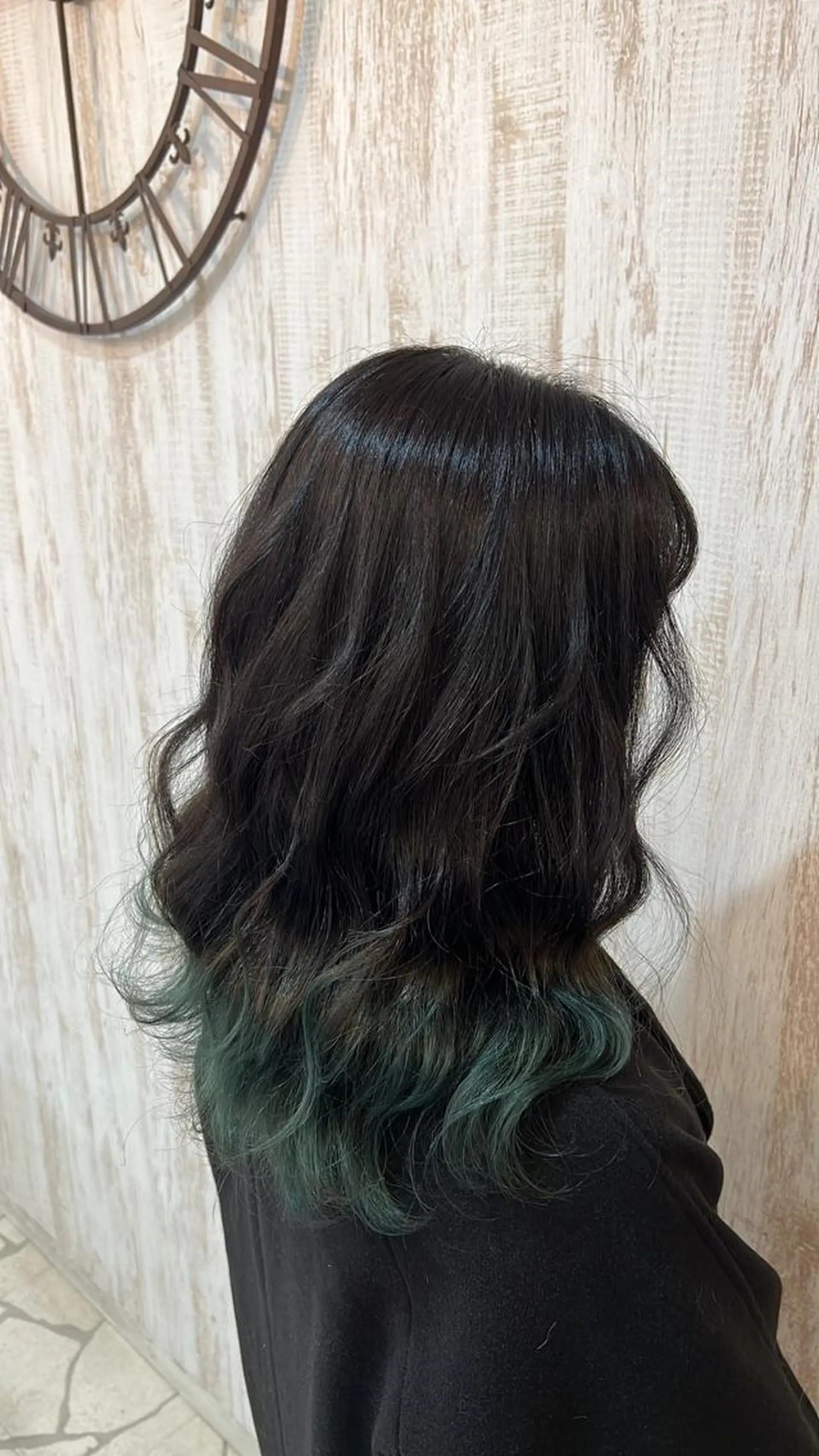 ミディアム ヘアカラー 韓国風🫧艶カラー 💟ran💟のヘアスタイル