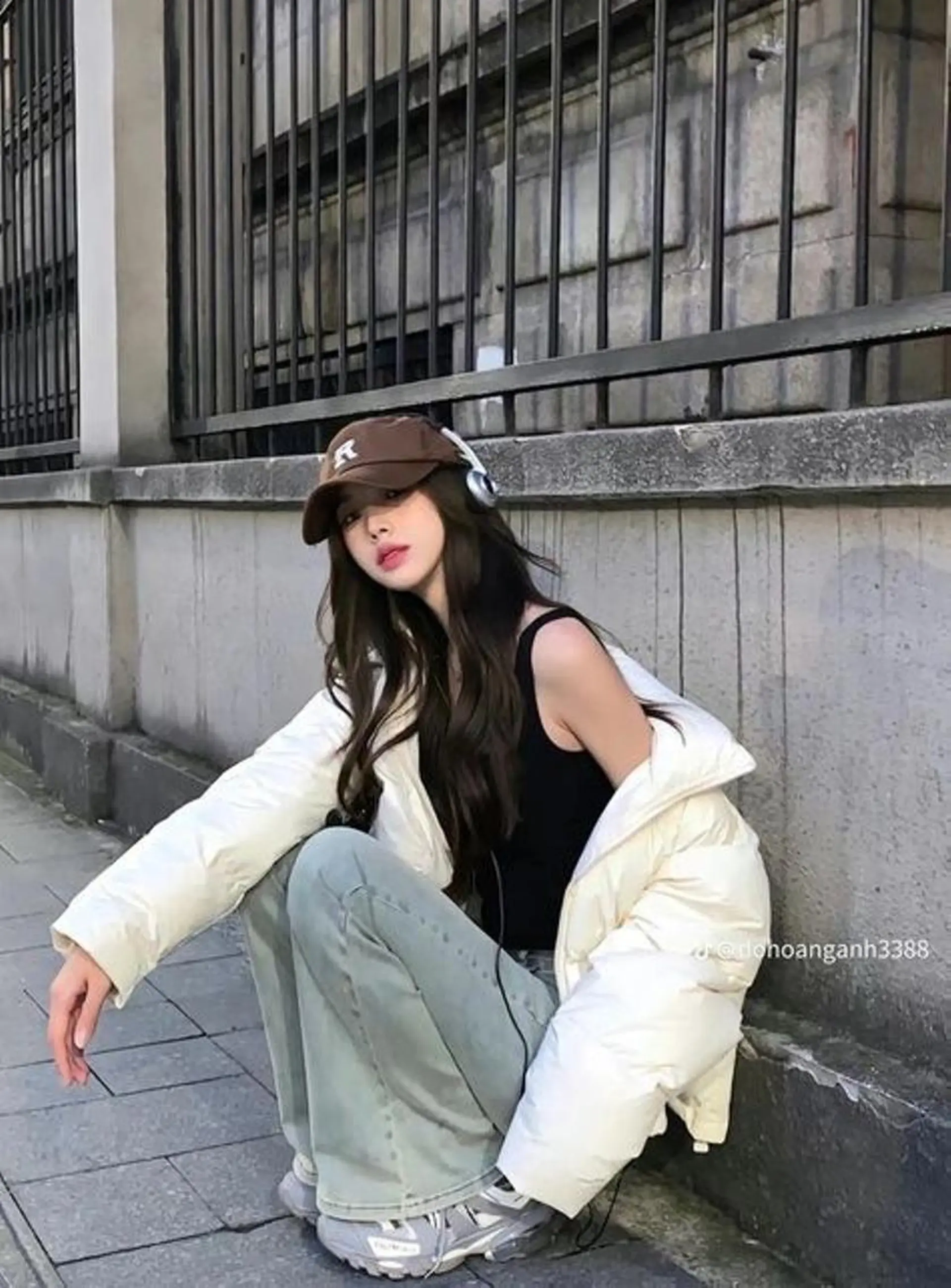 カラー 🤍海外girl🤍 ベージュ/ALISAのヘアスタイル