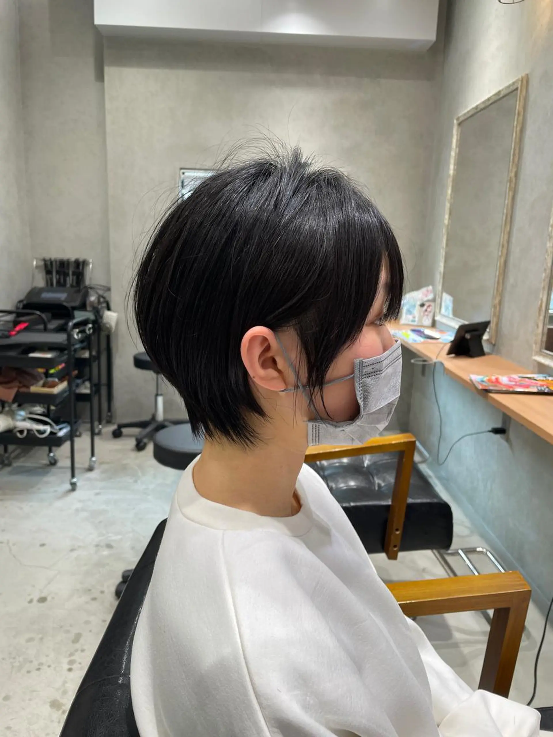 ショート ショートボブ ボブ ショートヘア カット stylist YUTOのヘアスタイル