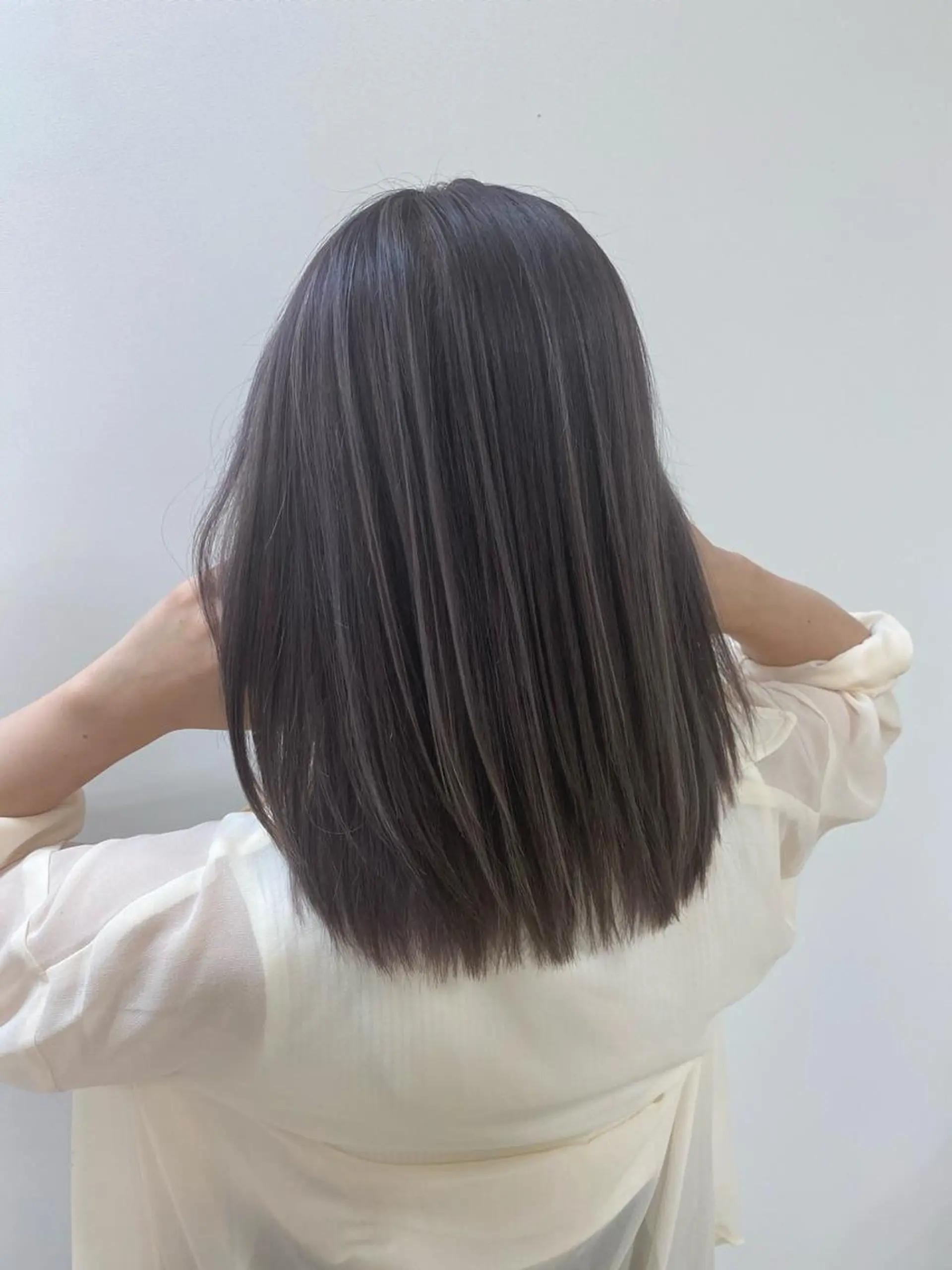 ミディアム ヘアカラー ヘッドスパ narumi🧸のヘアスタイル