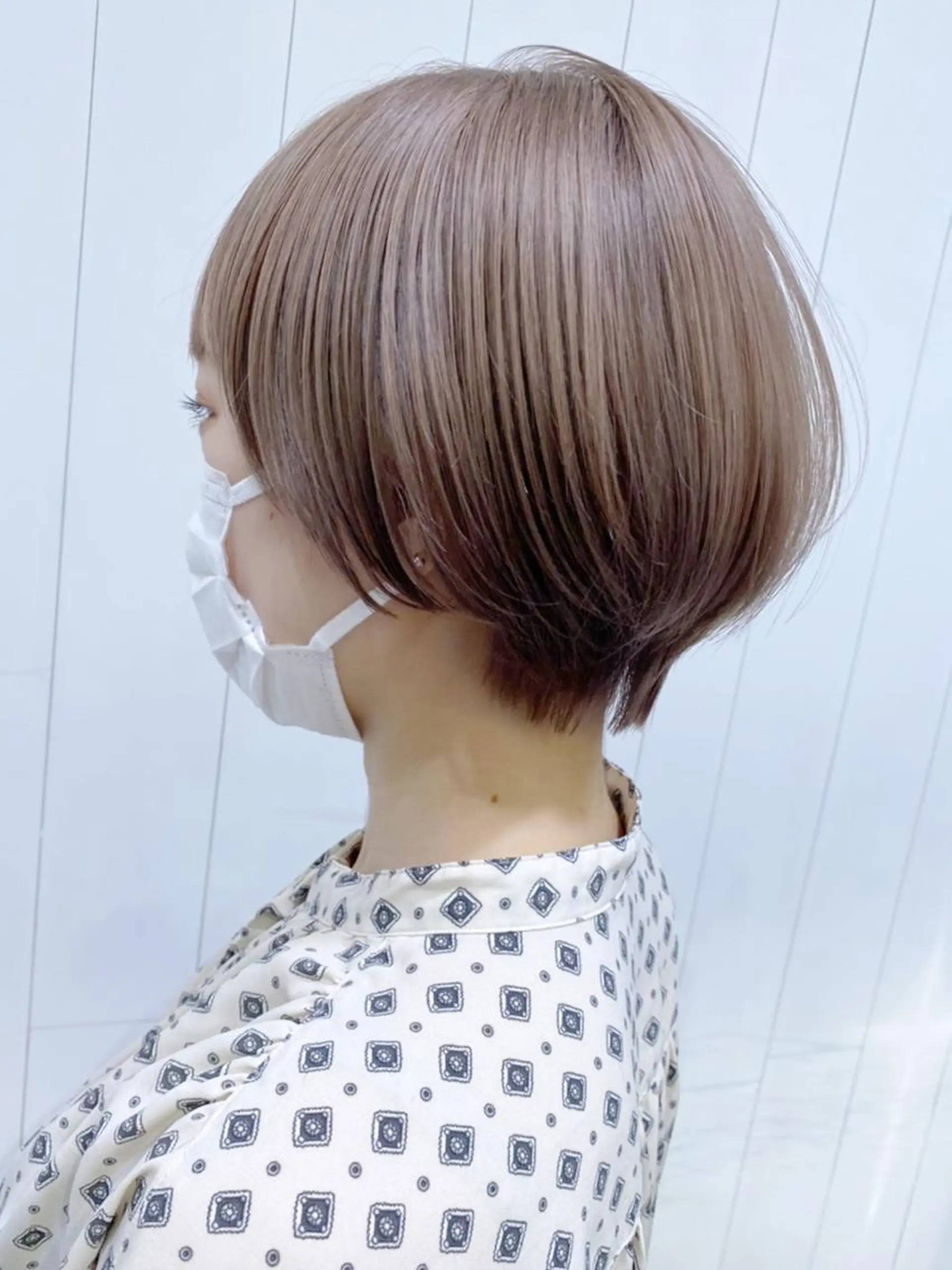 ショート カラー パーマ ヘアアレンジ ショートヘア ITbyALBUM 浦和店のヘアスタイル