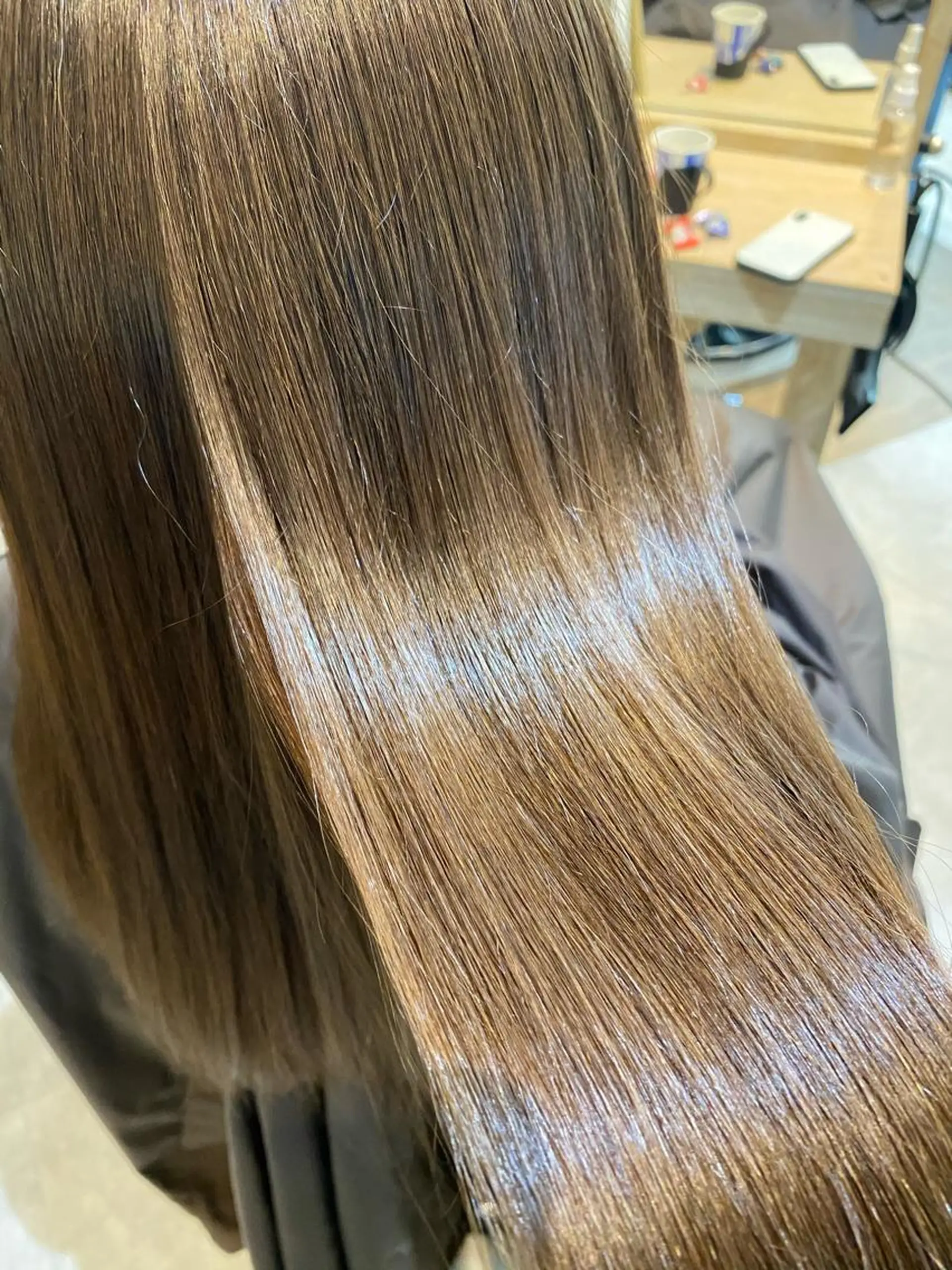 セミロング ヘアカラー トリートメント ヘッドスパ 成川 陽介のヘアスタイル