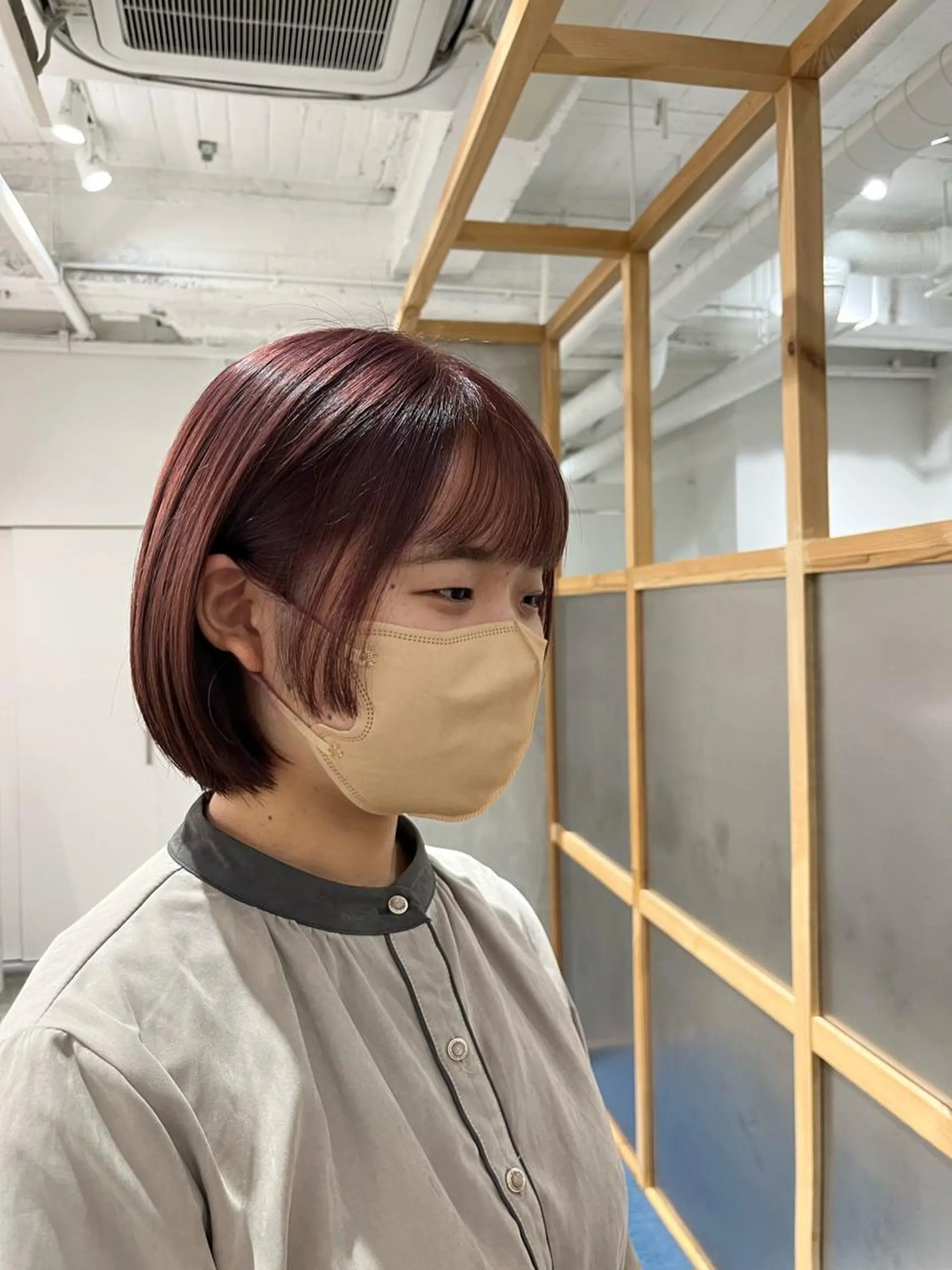 カラー ブリーチ ヘアカラー MINX The pass所属・透明感ケアカラー/ レイヤー/ryokaのヘアスタイル