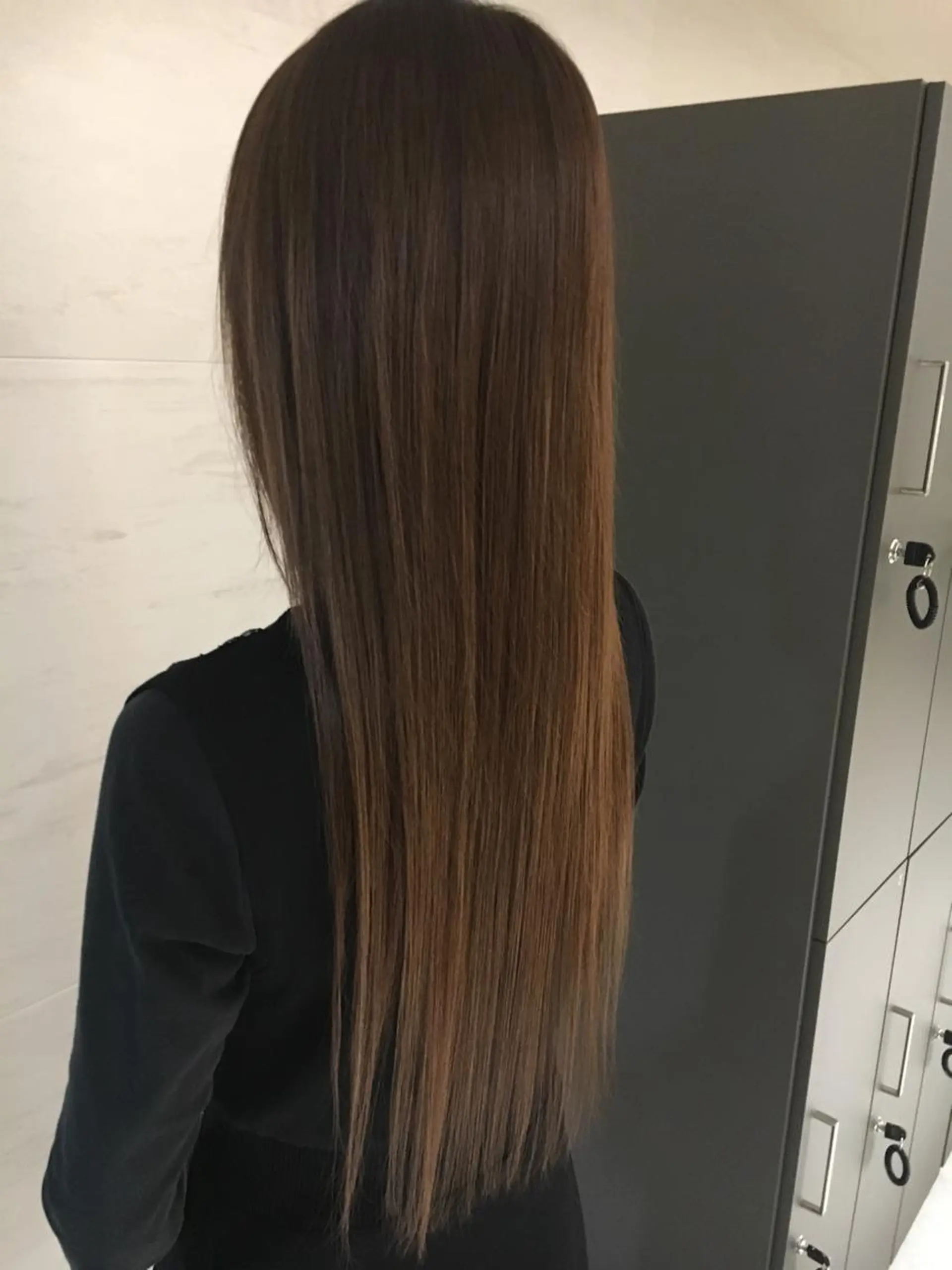 ロング カラー ベージュカラー コーラルベージュ イルミナカラー カット ヘアカラー トリートメント 髪質改善ULTOWA ✨松井　美幸のヘアスタイル