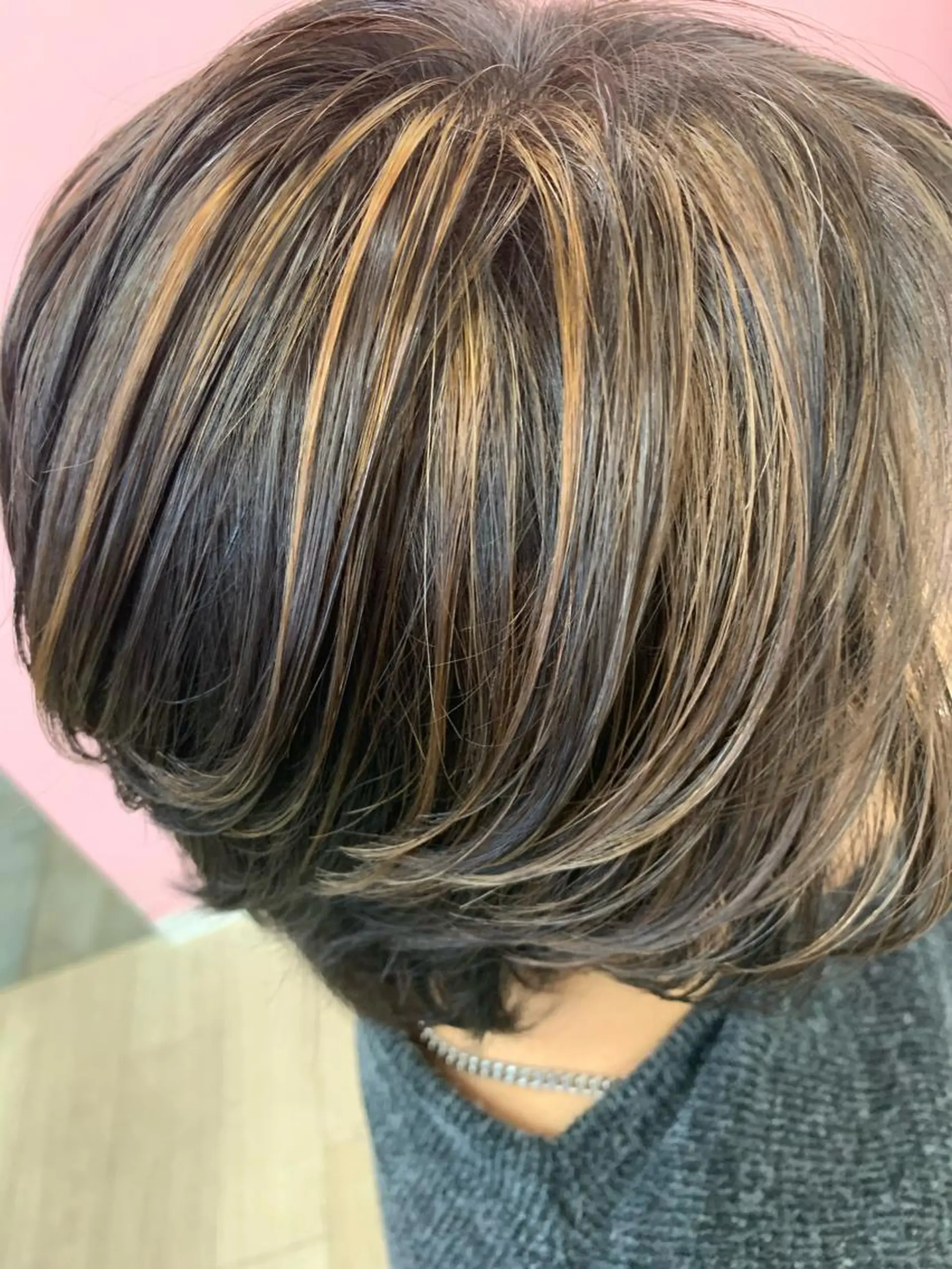 カラー ハイライトカラー ヘアカラー Gemini代表 Maedaのヘアスタイル