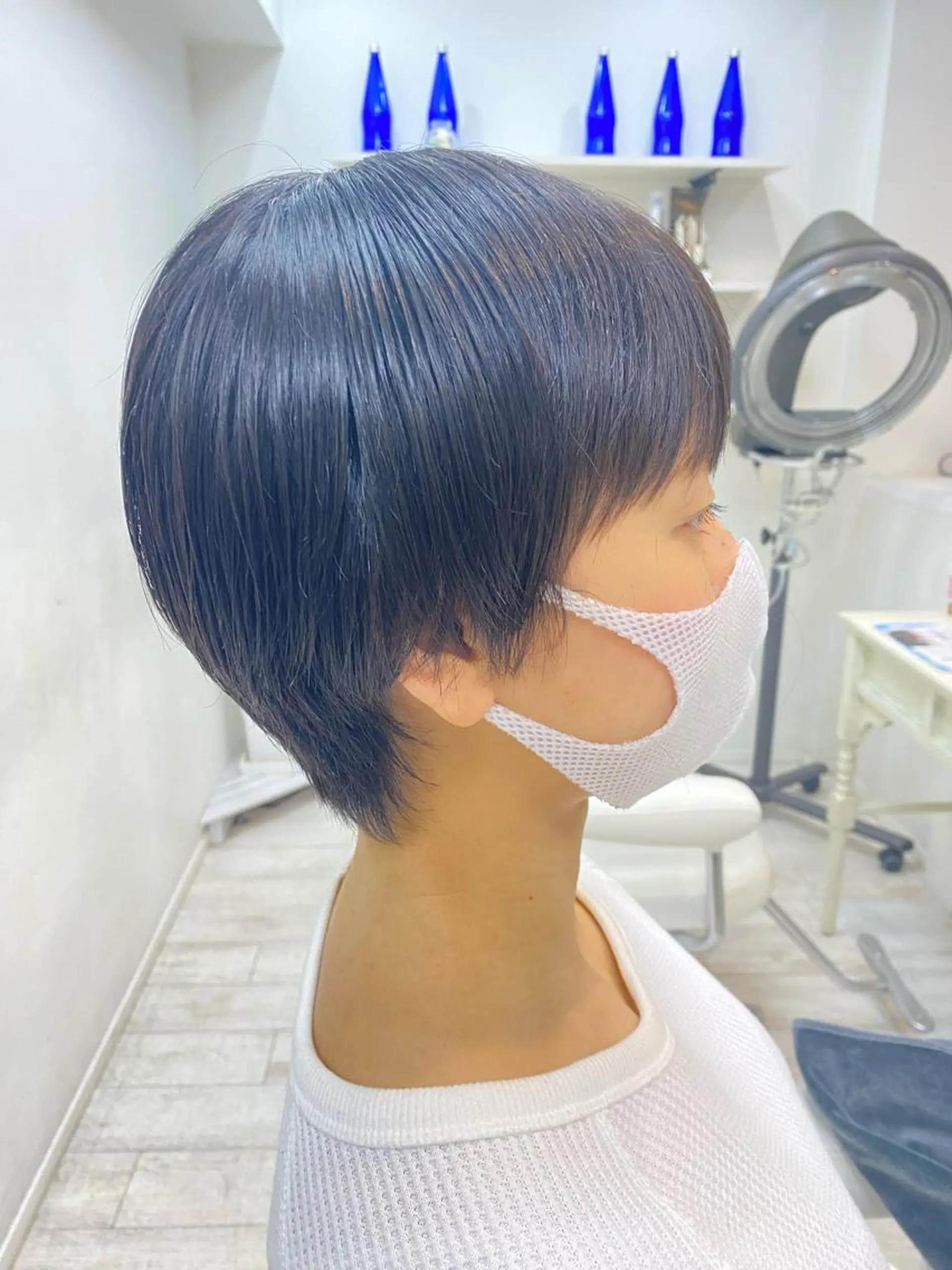 ショート ショートヘア ⭐️透明感カラー/ パーマ⭐️宮野翔のヘアスタイル