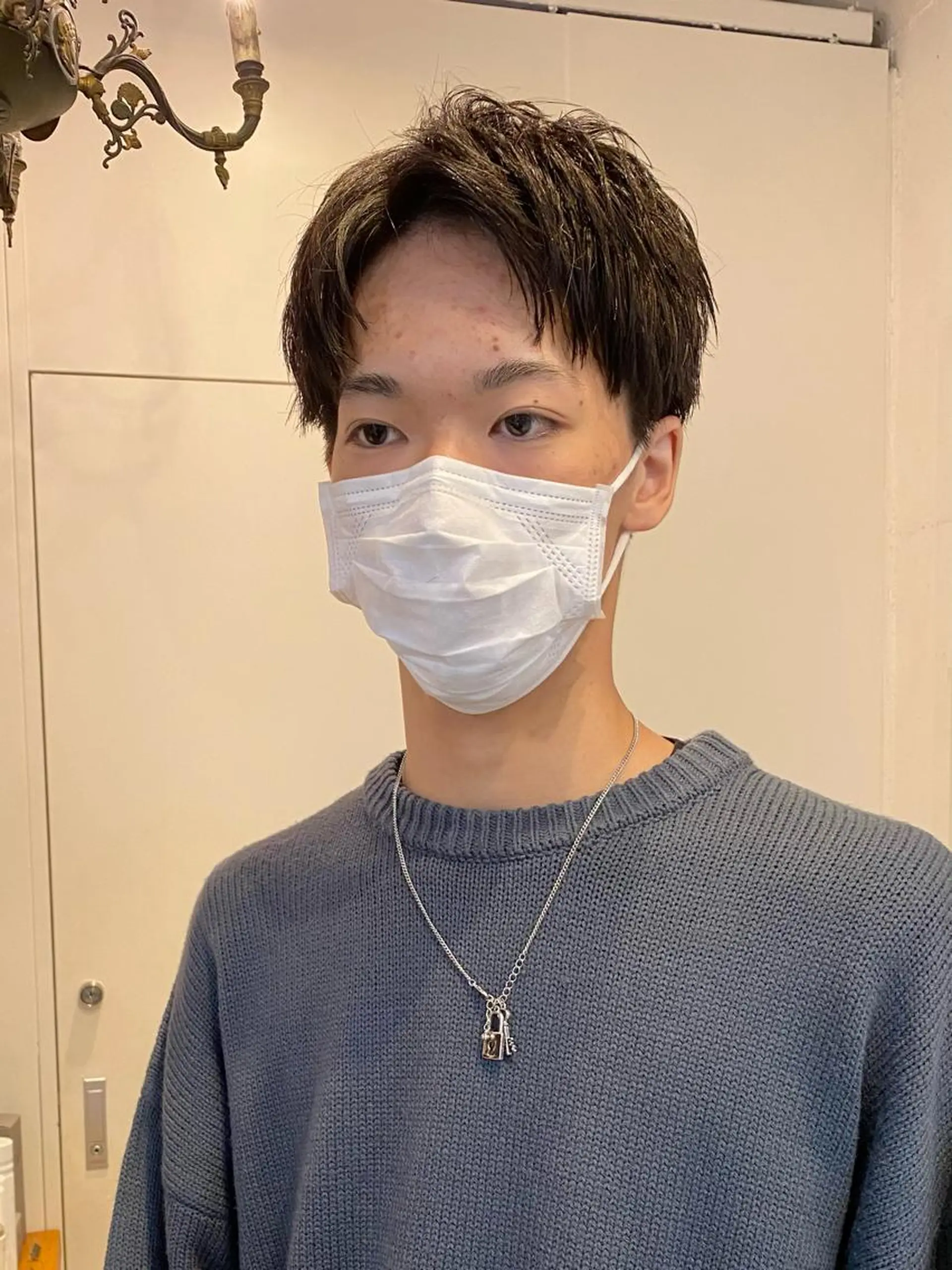 ショート メンズ ショートヘア カット トリートメント JINKIメンズ特化 メンズカットパーマのヘアスタイル