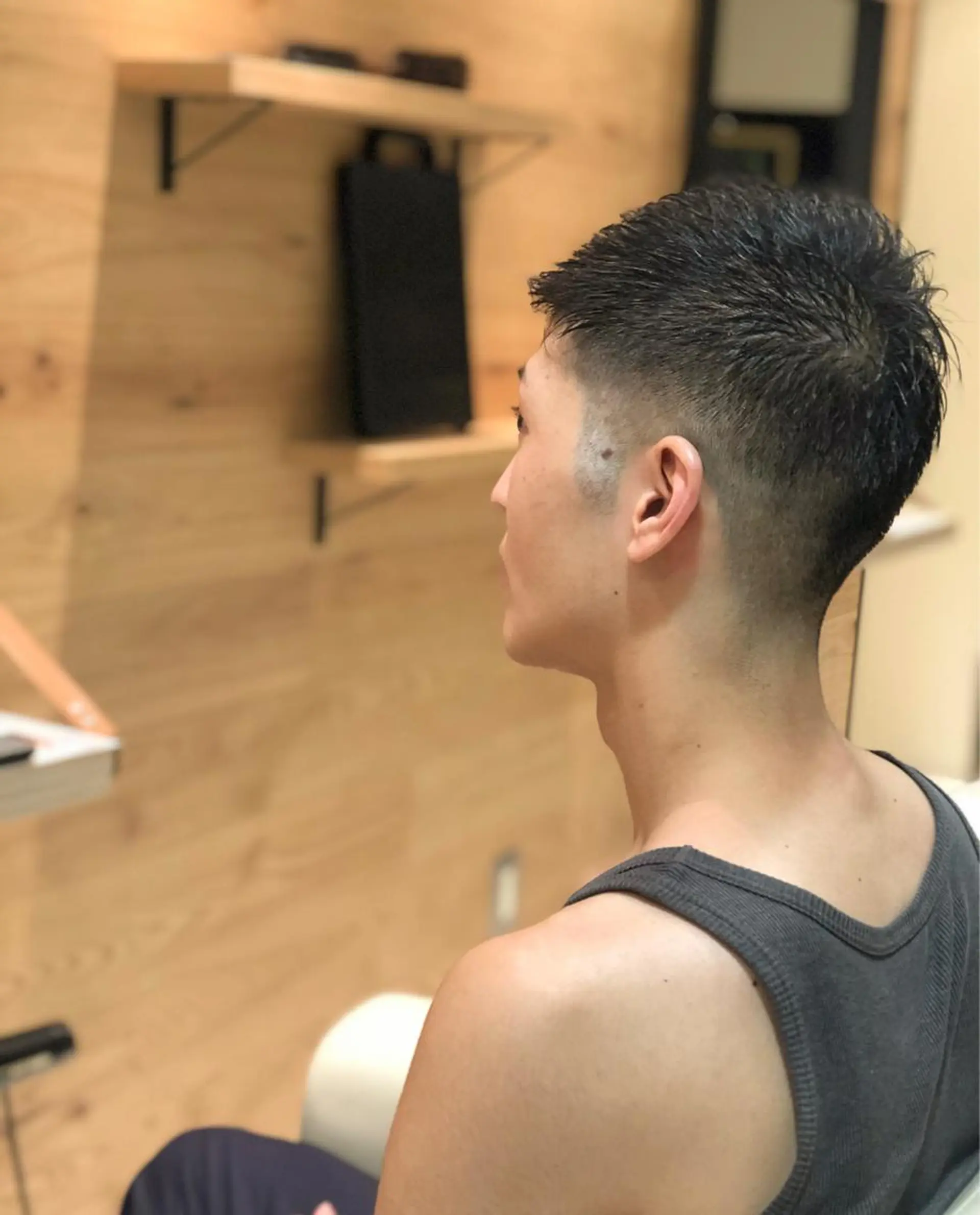 ショート メンズ 坂元 智信のヘアスタイル