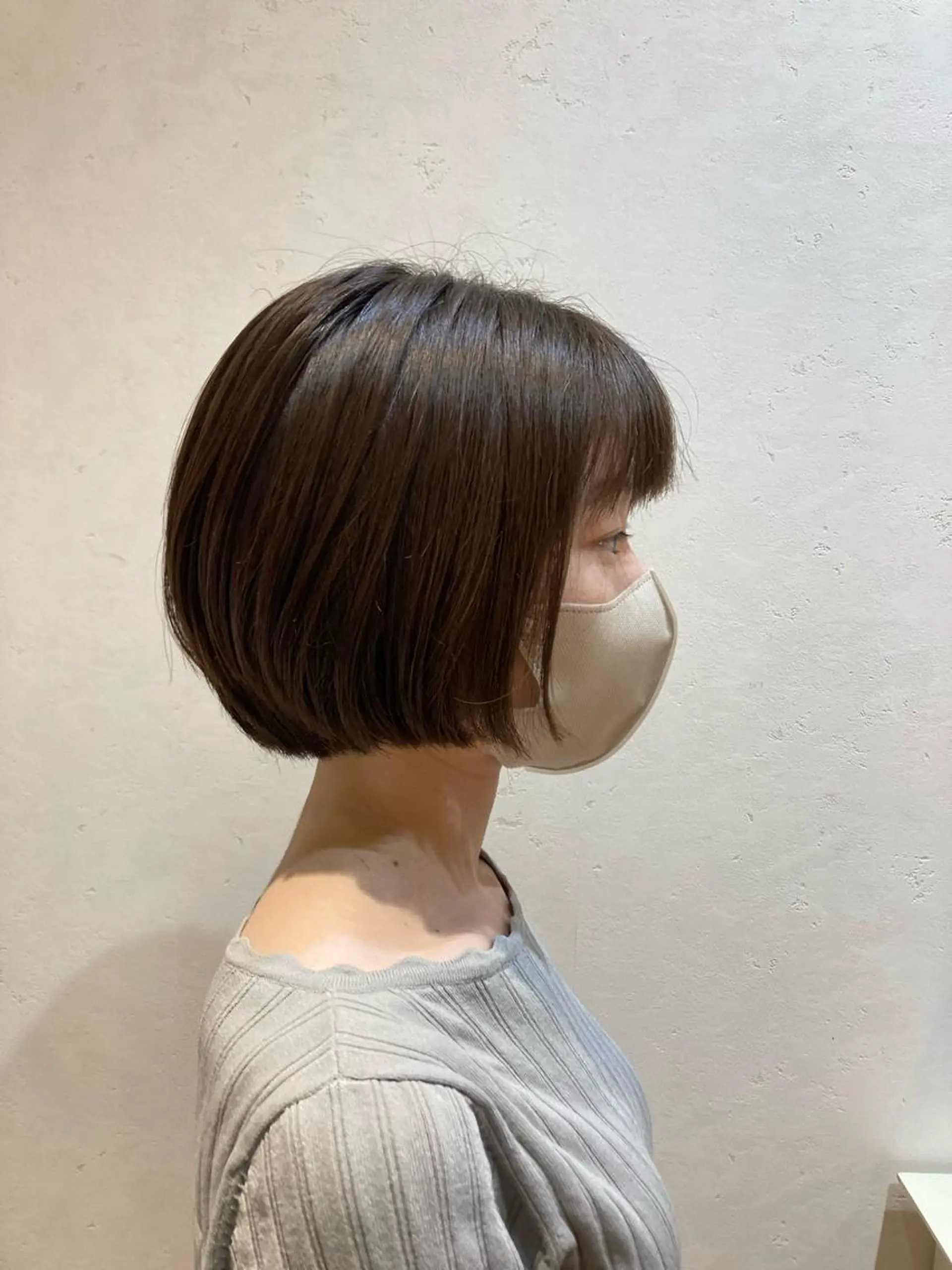 ショート ボブ ショート・透明感 カラーconomiのヘアスタイル