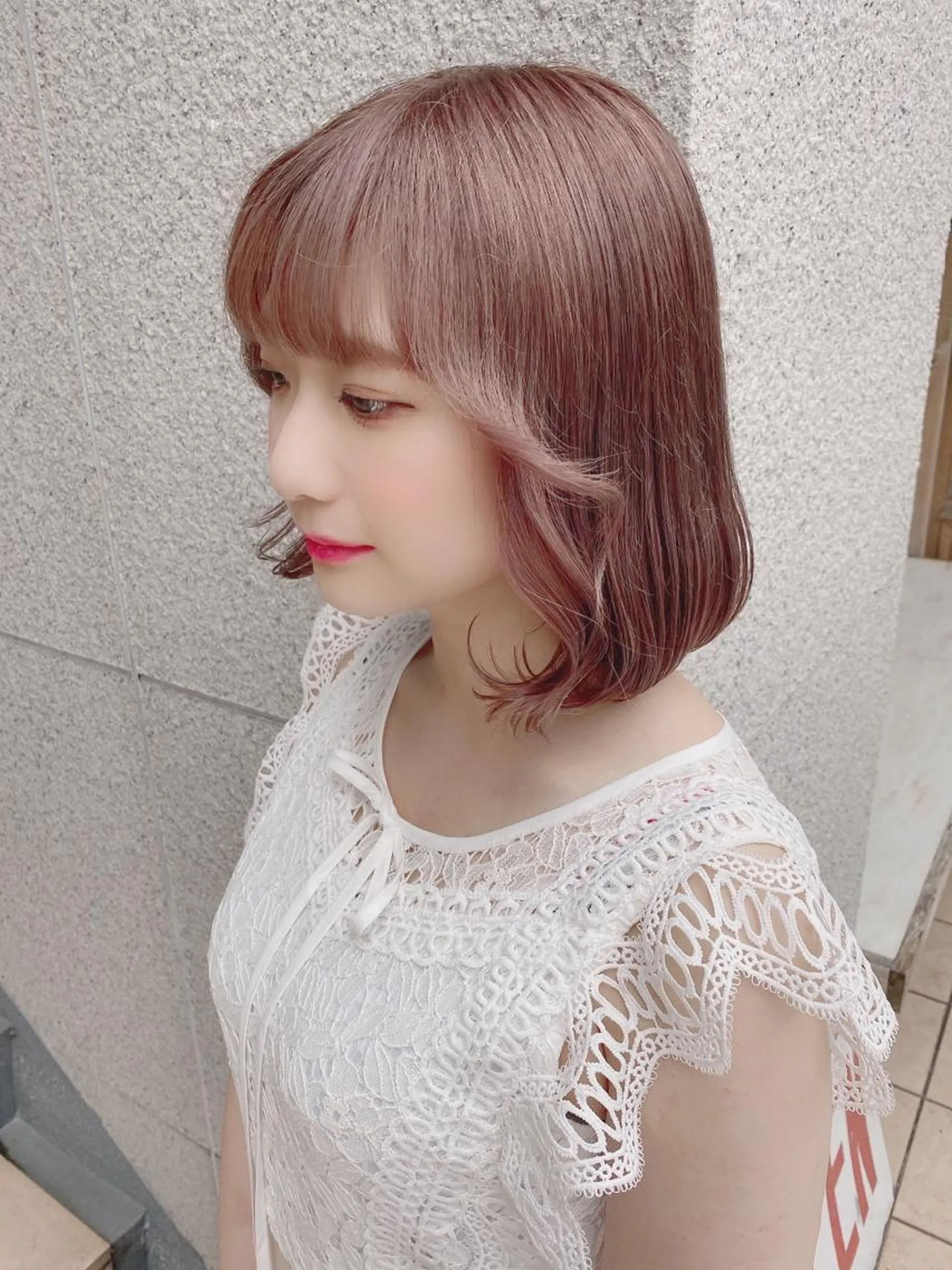 ショート カラー 💗💗韓国レイヤー yu-ki💗💗のヘアスタイル