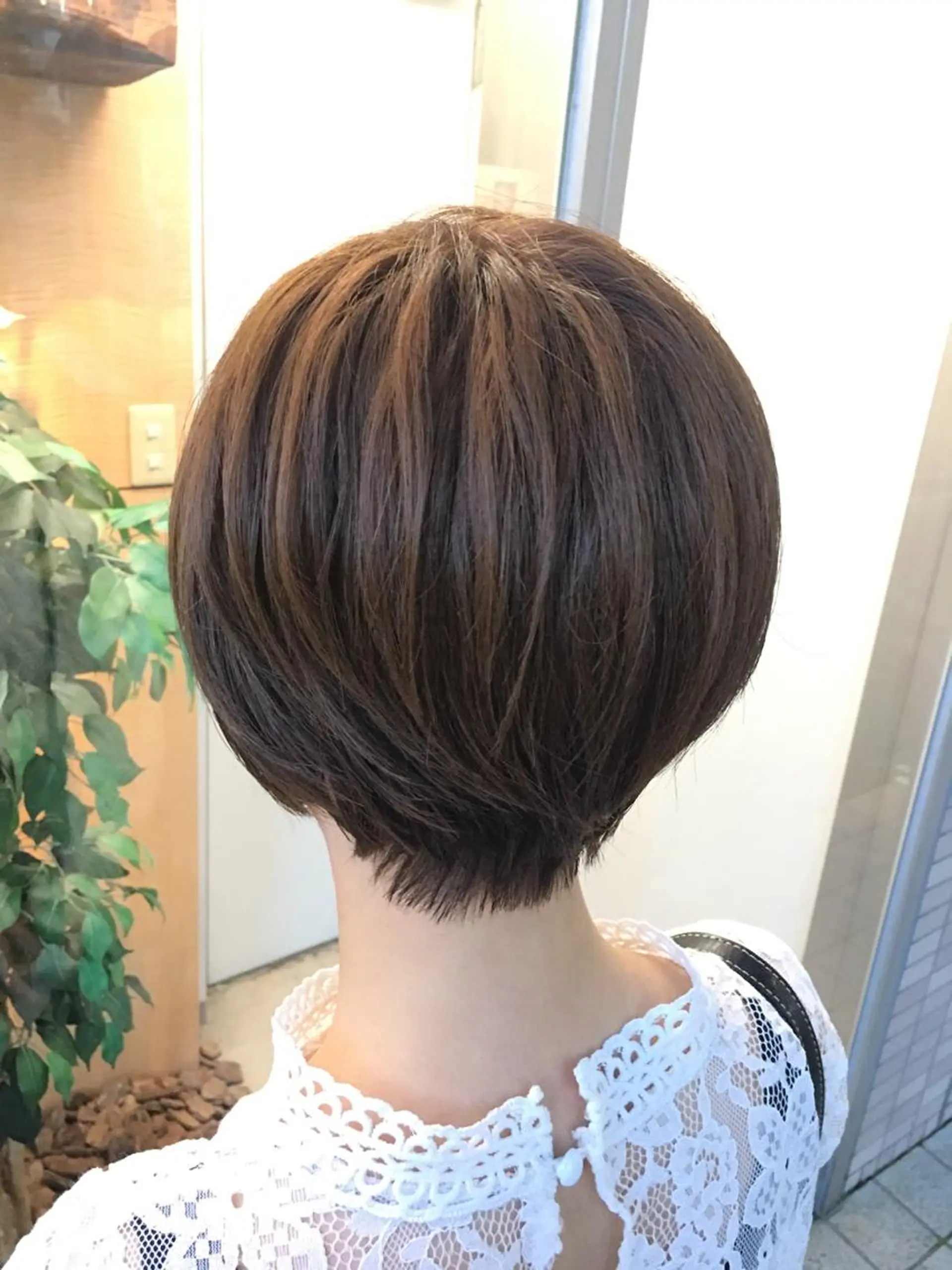 ショート カラー ショートヘア カット ヘアカラー トリートメント Agu hair rupia 金沢店所属・金沢美容室/ 艶髪/夜営業/JINのヘアスタイル