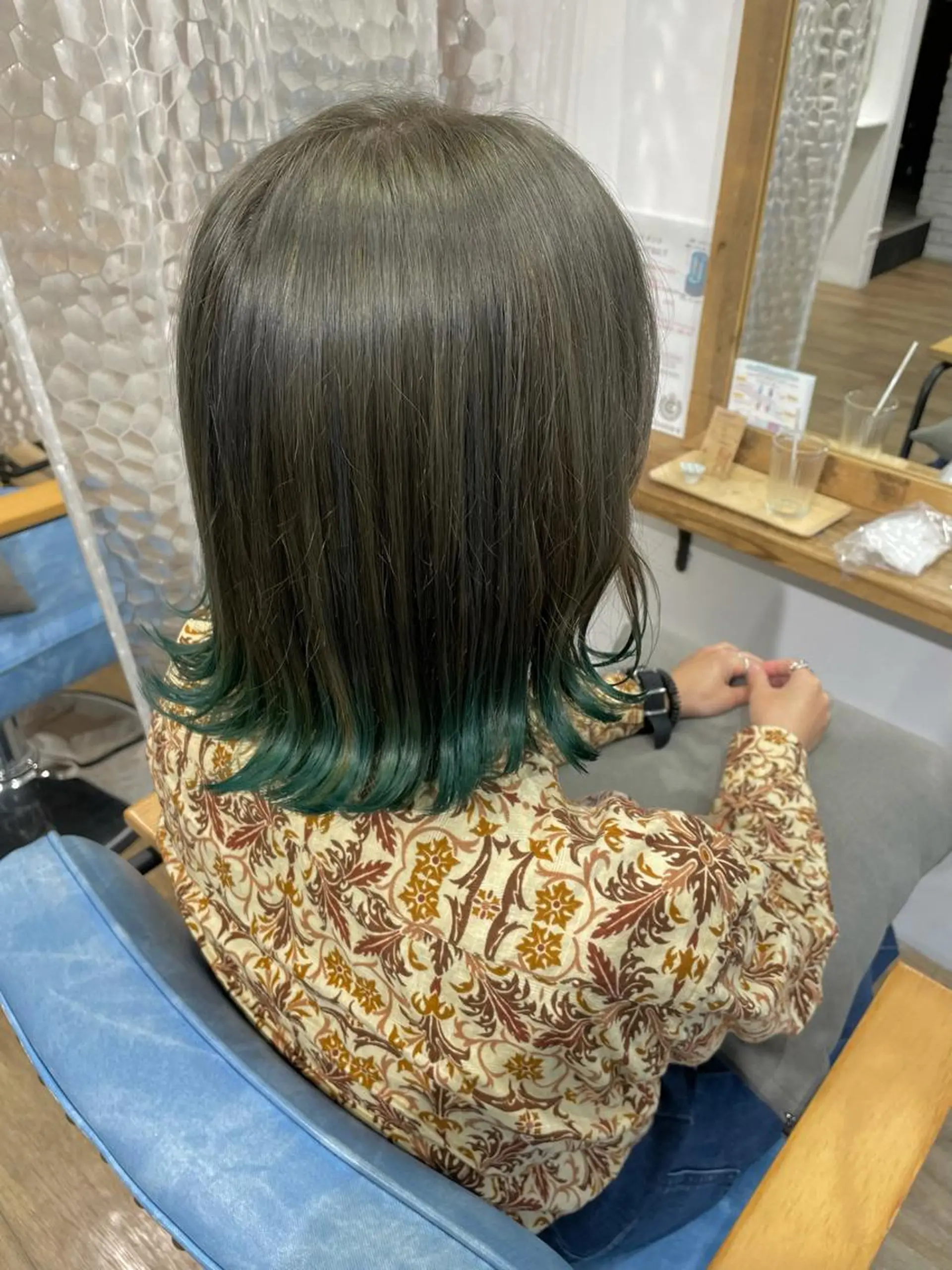 カラー newi梅田🫧韓国 ヘア🫧sakiのヘアスタイル