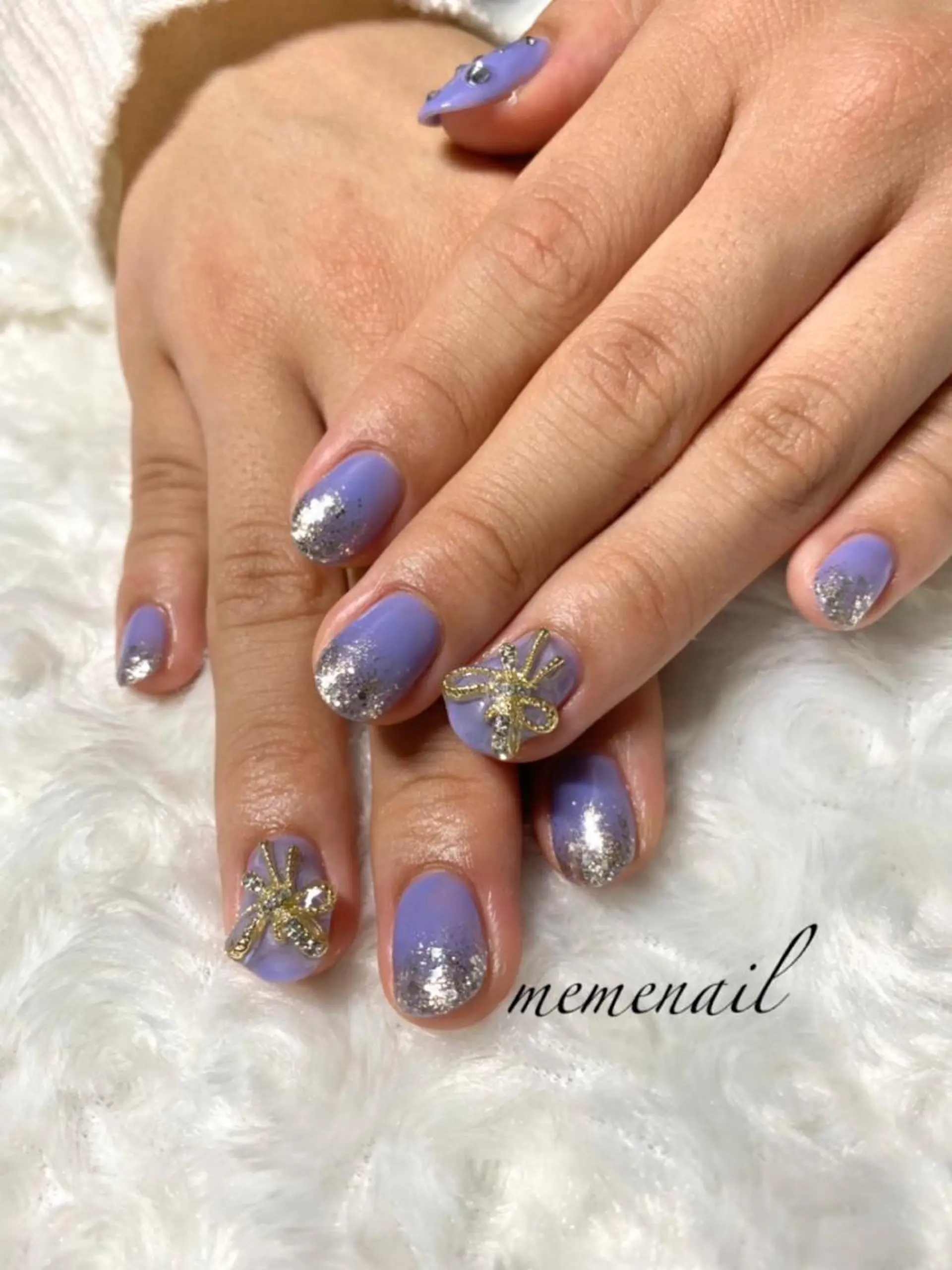 ネイル 成人式 リボン ハンドネイル Noguchi Megumiのその他イメージ