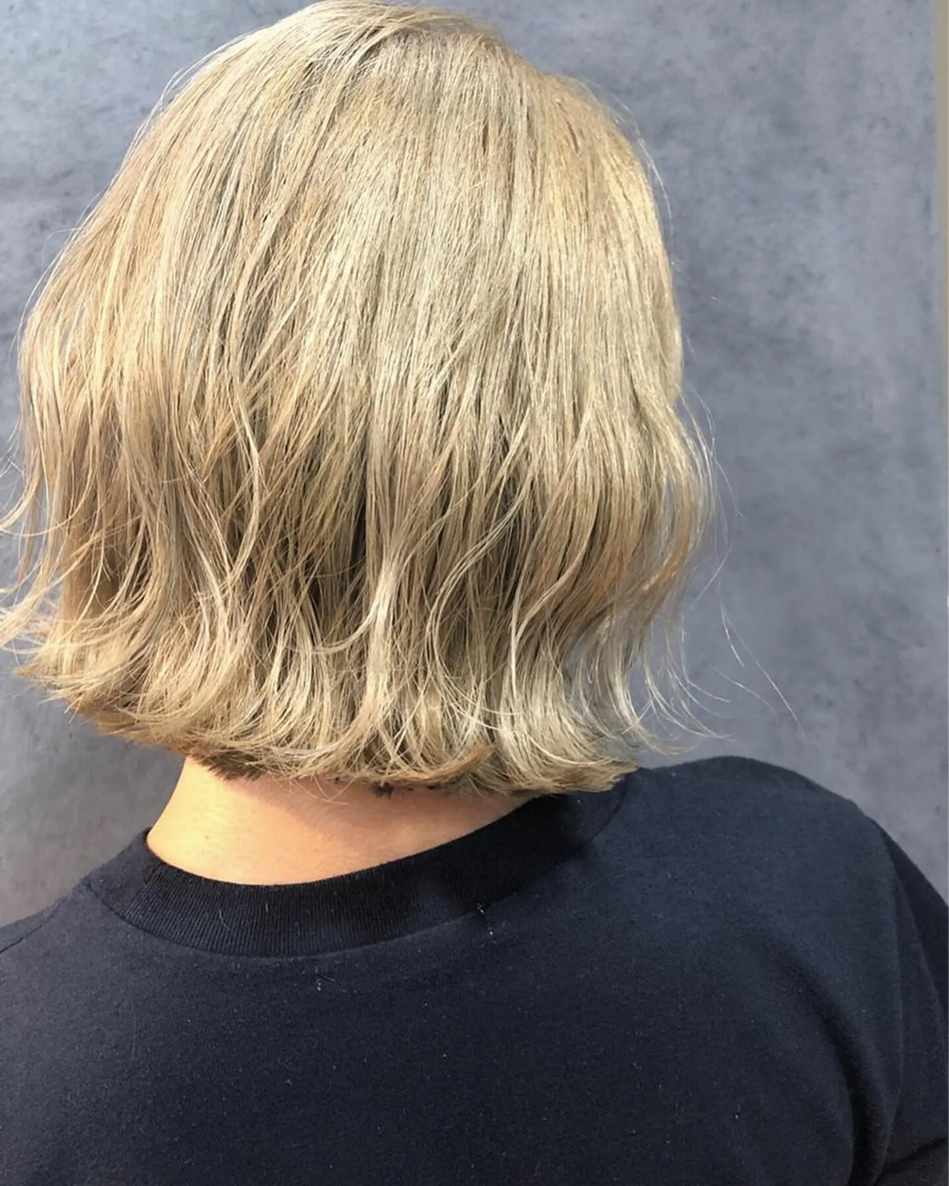 ミディアム カラー メンズ キッズ ネイル マツエク・マツパ 透明感カラー🤎 ゆりのヘアスタイル