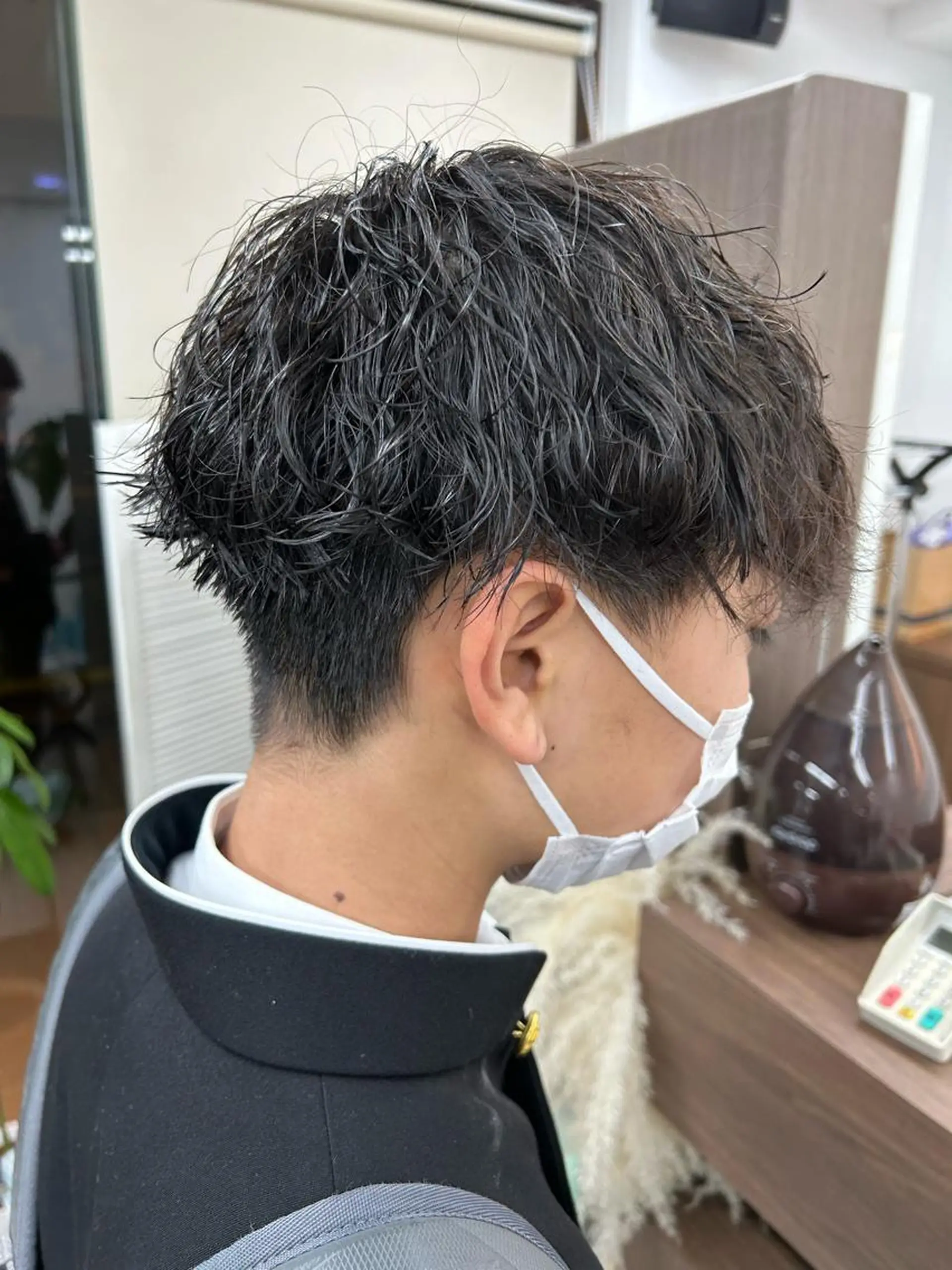 ショート パーマ メンズ メンズパーマ 波巻きパーマ スパイラルパーマ カット パーマ メンズパーマの達人 / タカシマダイスケのヘアスタイル