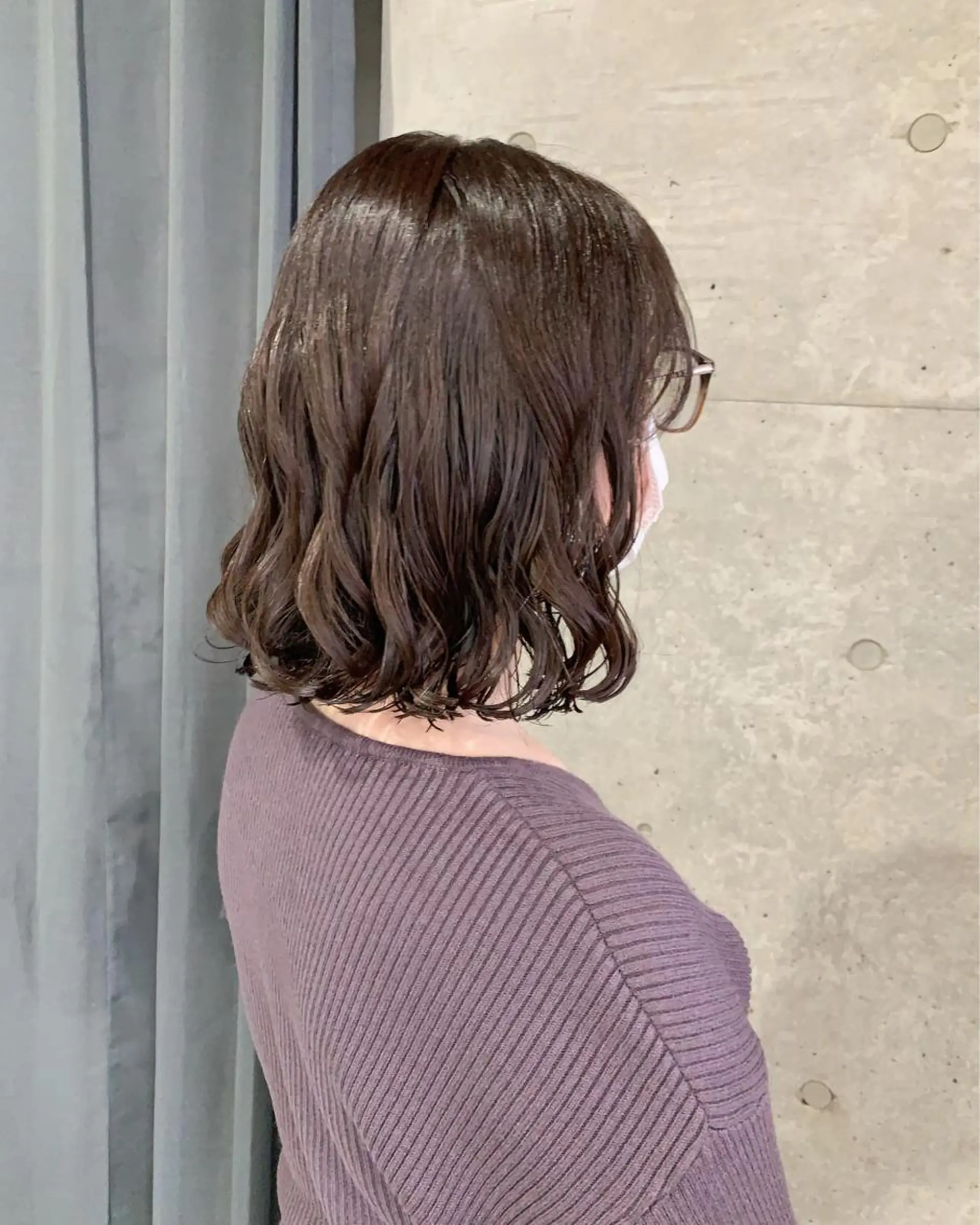 パーマ ボブパーマコテ巻き風 パーマNo1深江秀平のヘアスタイル