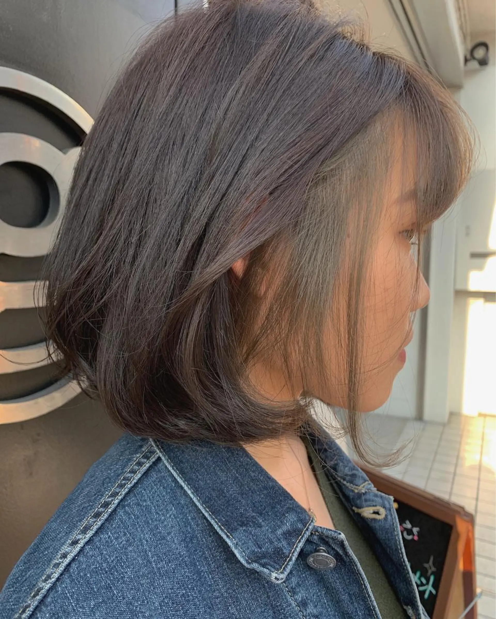 ショート カラー インナーカラー カット ヘアカラー トリートメント 萌花 moeka /韓国/レイヤーのヘアスタイル