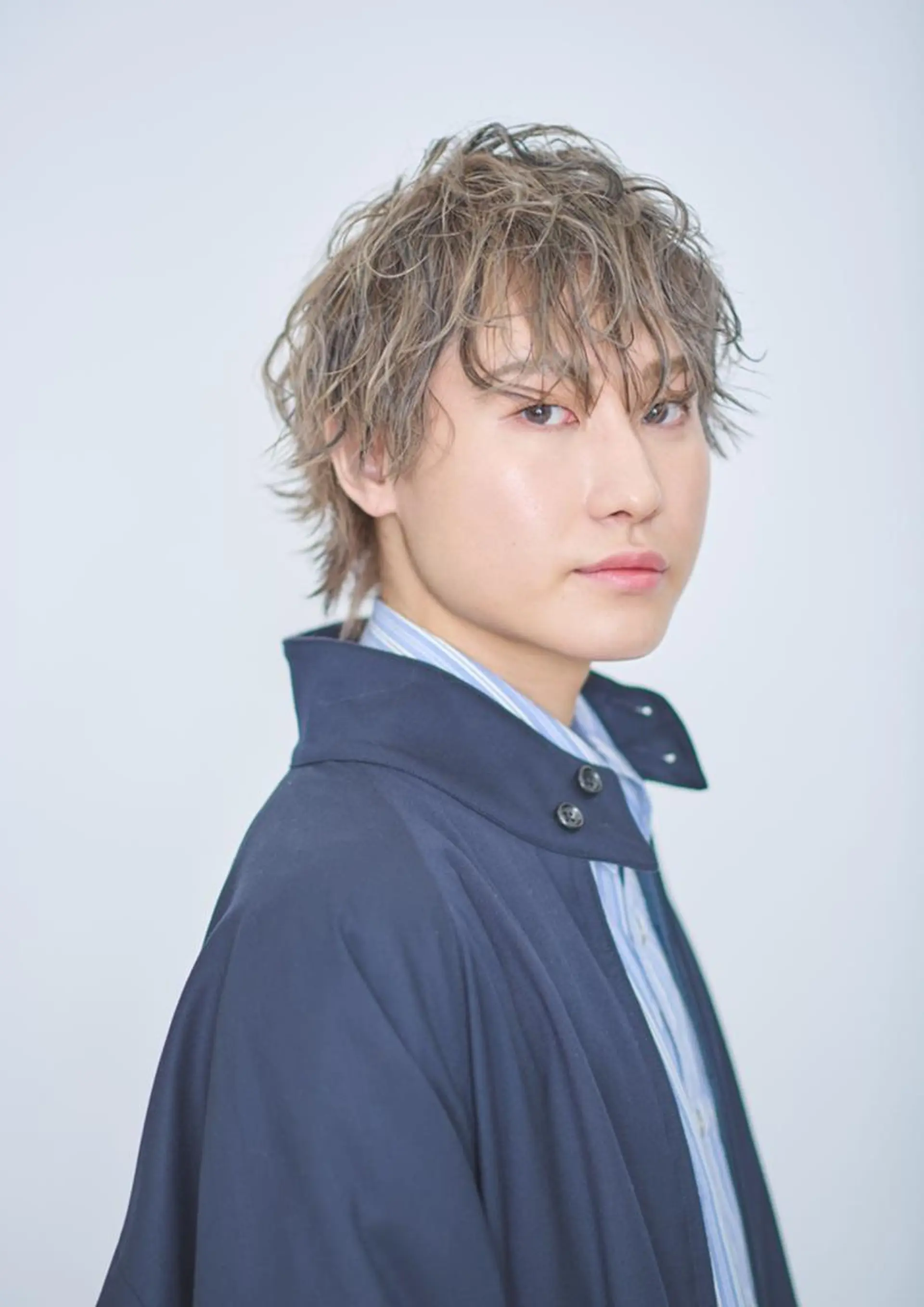 メンズ カット パーマ 小栗 柊翔のヘアスタイル