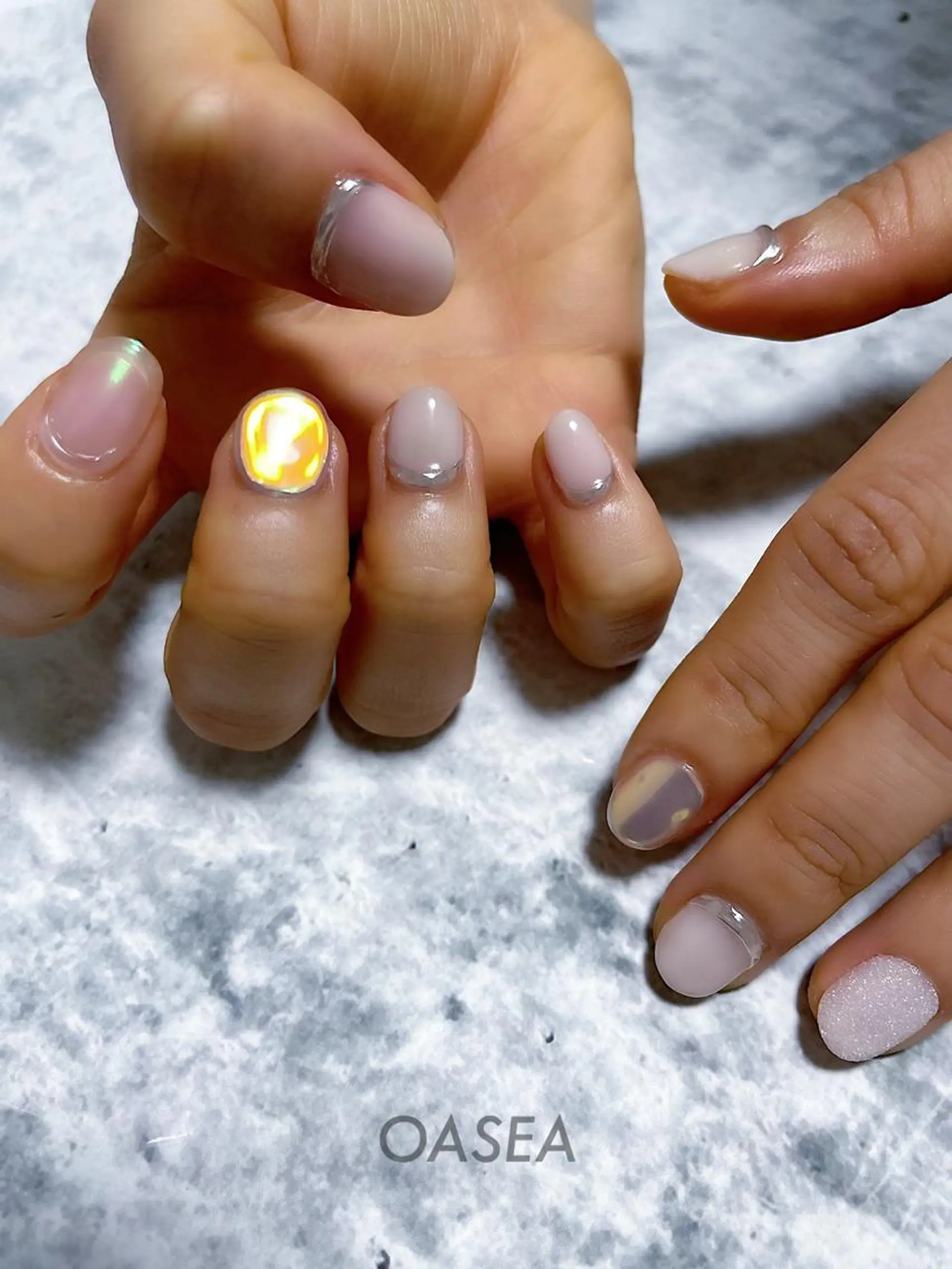 ネイル 🌞💜 KAORI 🌴のネイルデザイン