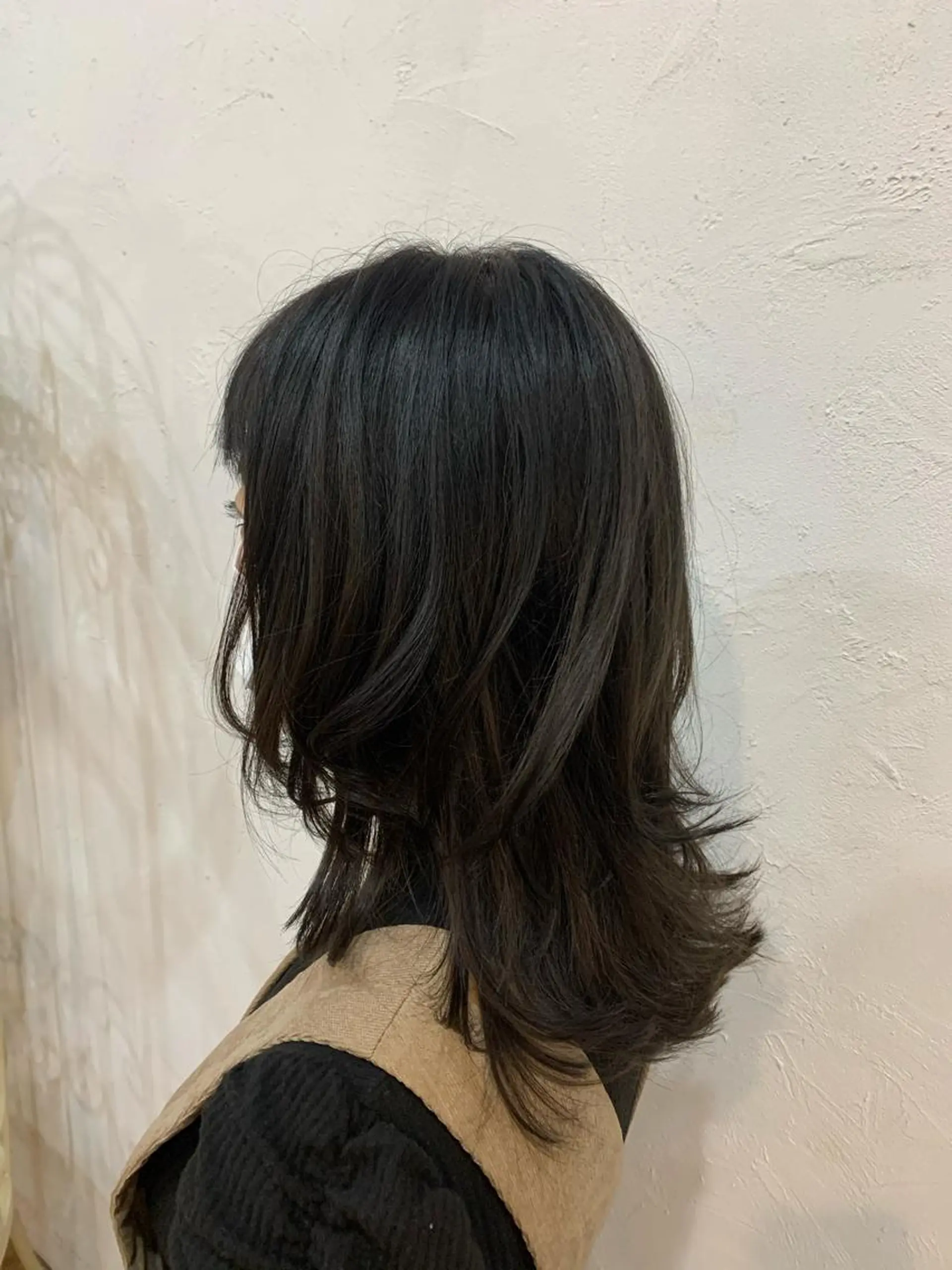 セミロング カラー T つぐみのヘアスタイル