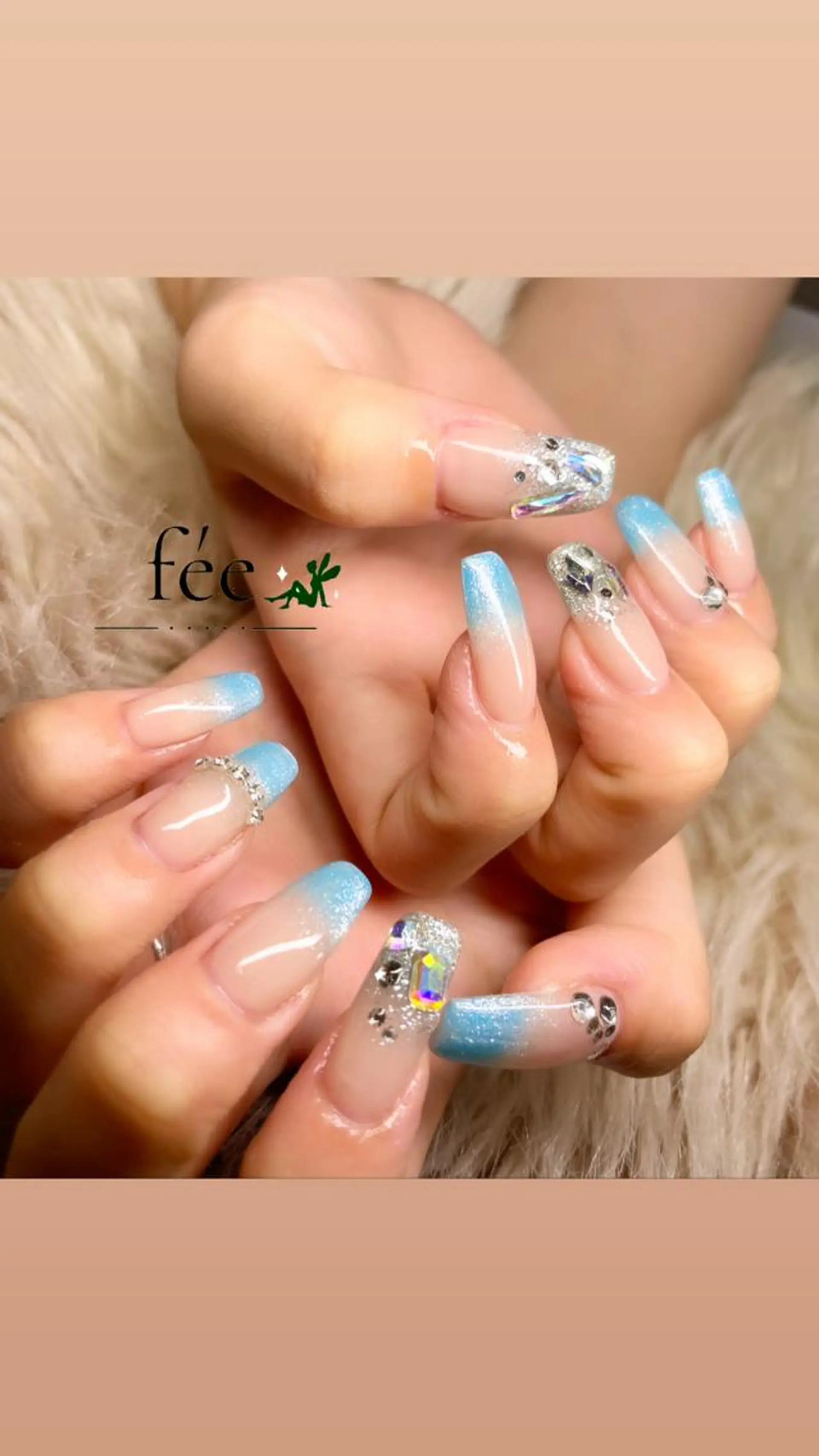 ネイル アートネイル フットネイル ジェルネイル マグネットネイル ミラーネイル ハンドネイル nail salon fee（フィー）のネイルデザイン