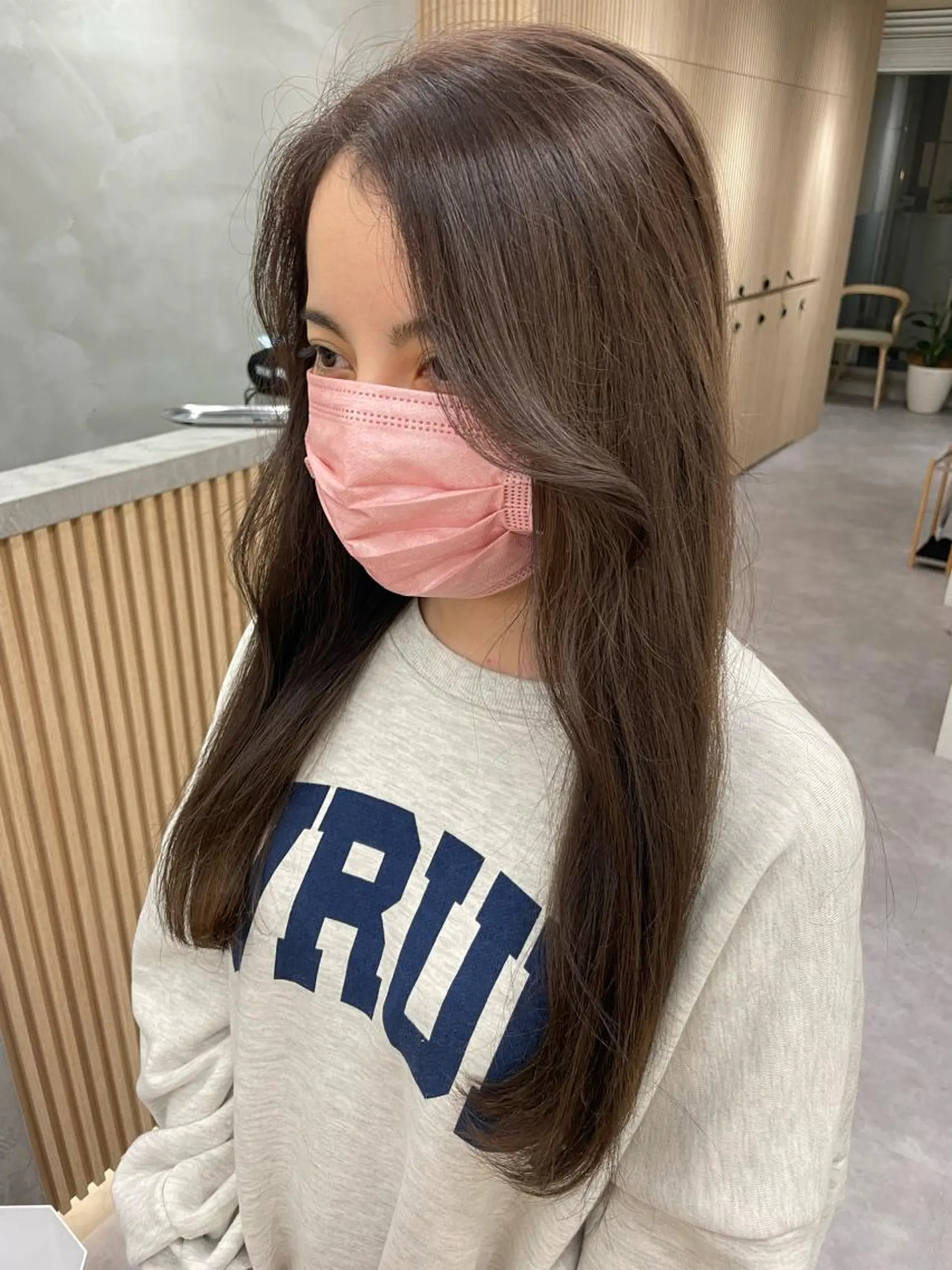 ロング カラー パーマ ヘアアレンジ レイヤー縮毛矯正 ささきすずね💗のヘアスタイル