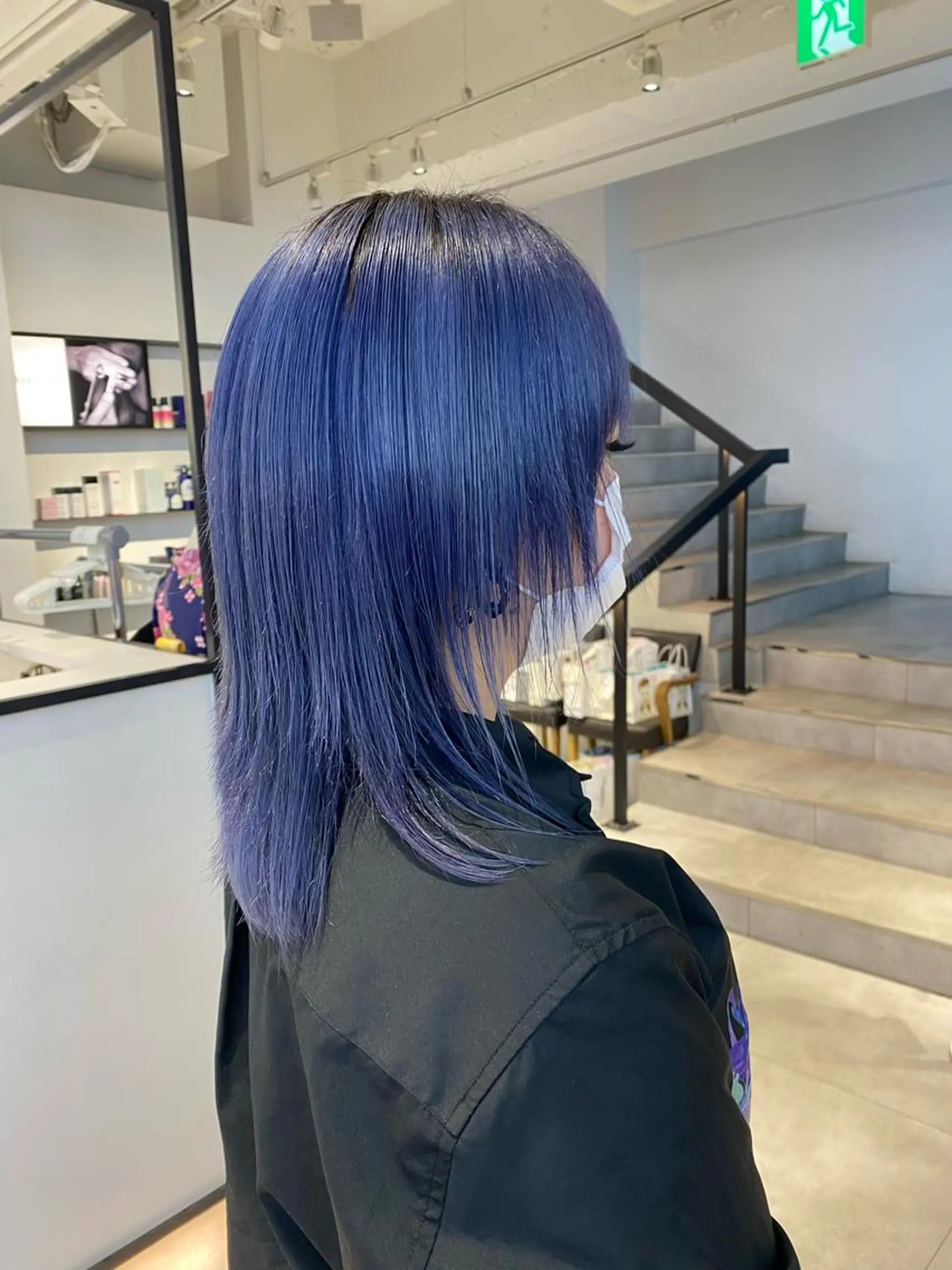 ミディアム カラー 顔周りカット/透明感 カラー✂️MEIのヘアスタイル