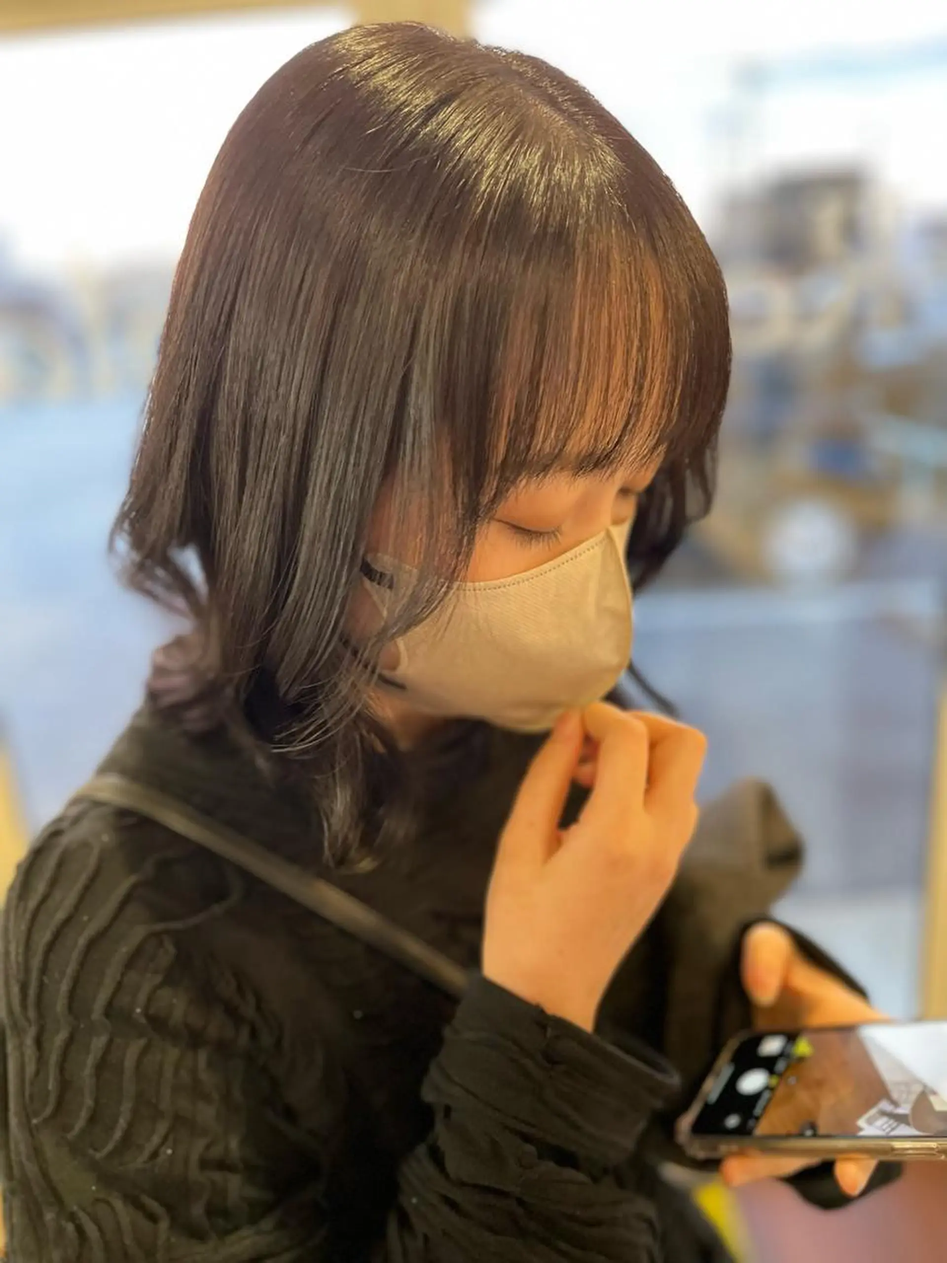 ミディアム カラー カット ヘアカラー トリートメント エクステ/髪質改善/ rita/フルヤマのヘアスタイル