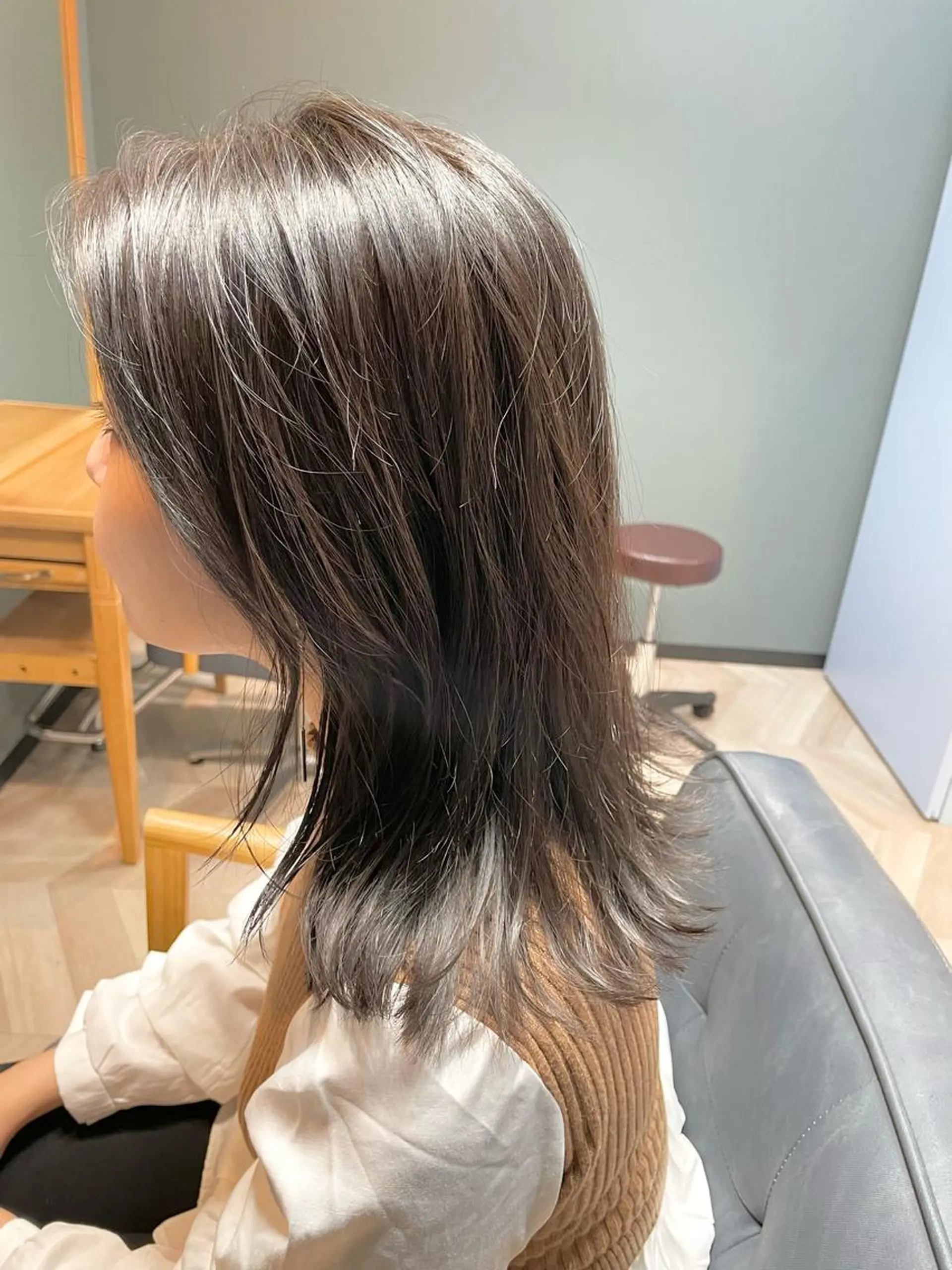 ミディアム トリートメント カット ヘアカラー トリートメント ✨透明感カラー✨ ✨小顔カット✨山木のヘアスタイル