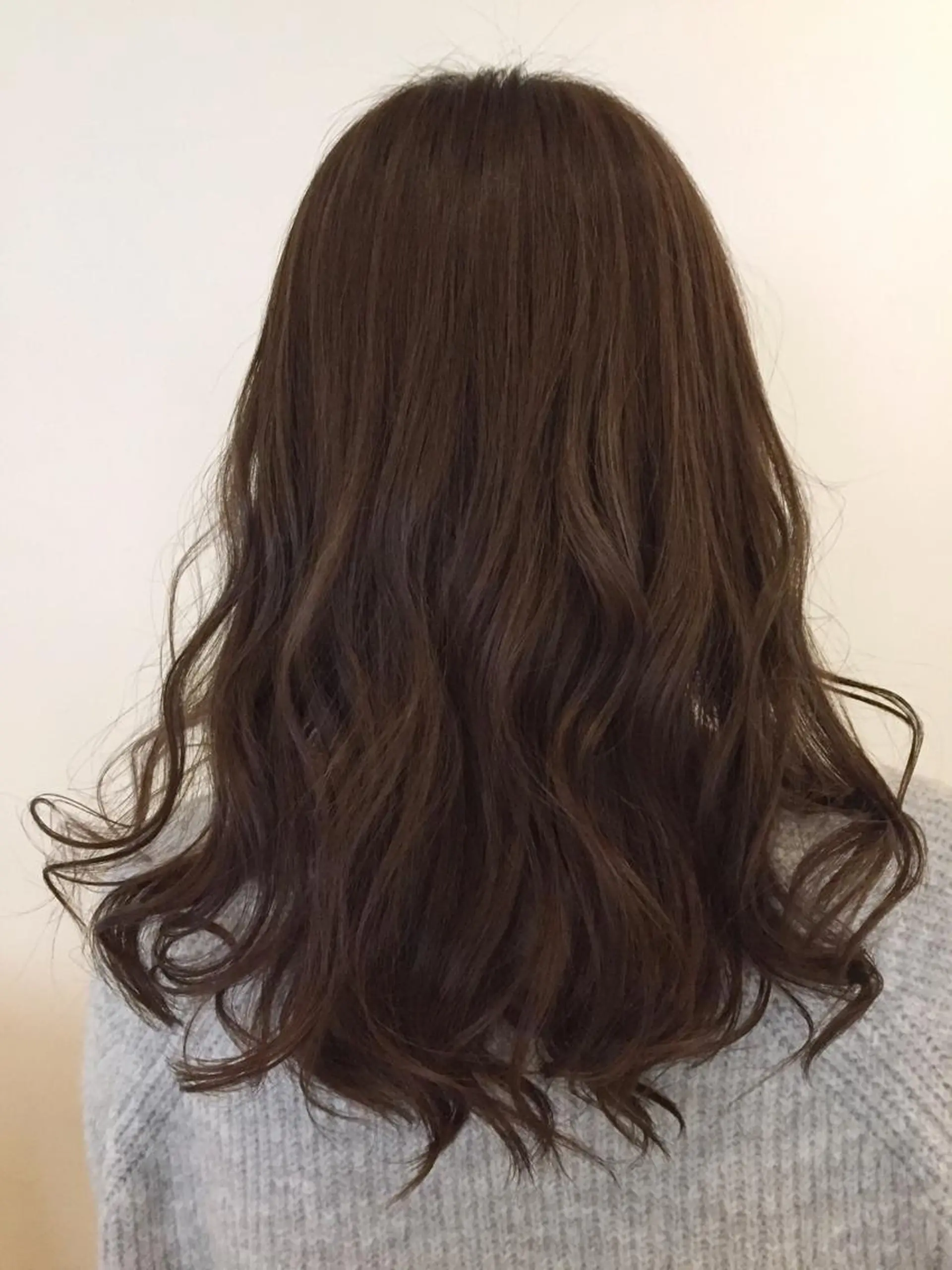 ミディアム カラー アッシュ アッシュブラウン ブラウンカラー ダークアッシュ ◇おの あすか◇のヘアスタイル