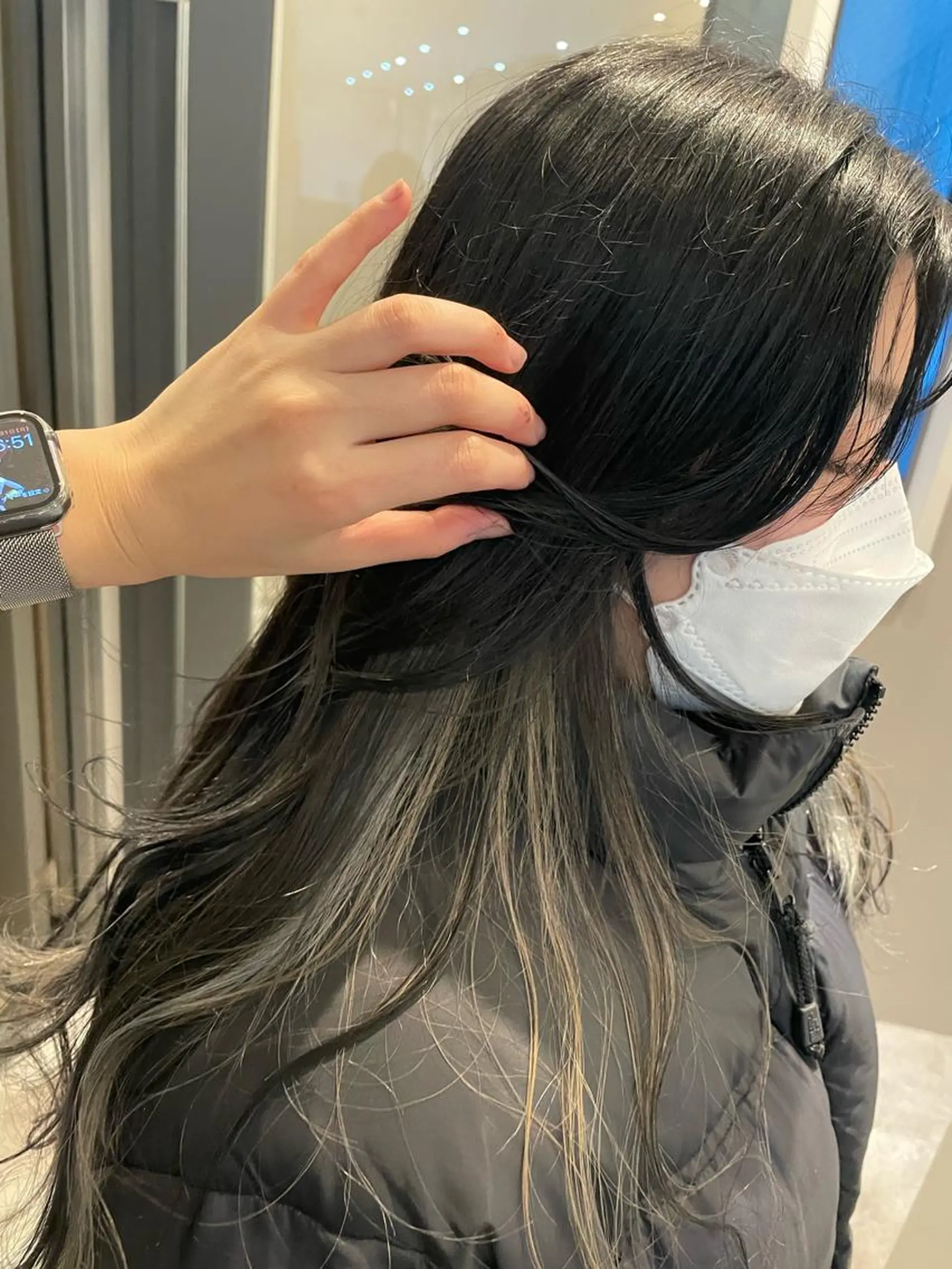 ロング カラー 韓国×網紅ヘア 🤍りん🤍のヘアスタイル