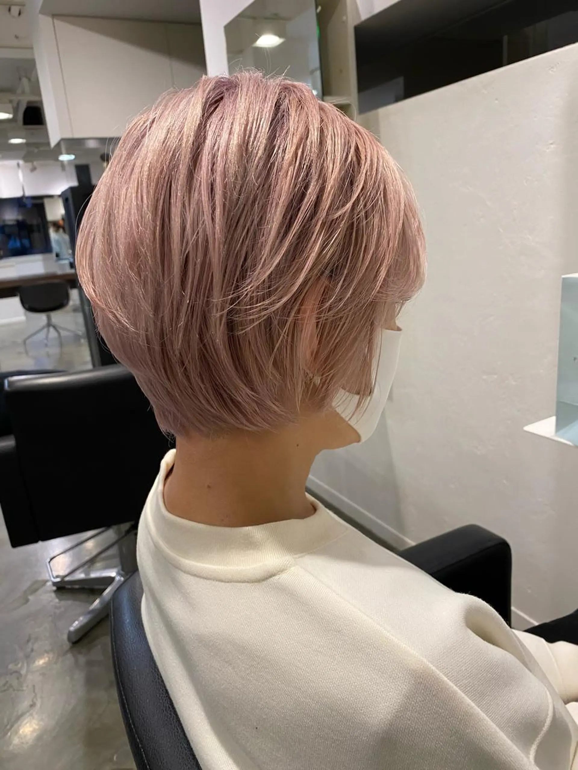 ショート ボブ　ショート 特化 迫田紘史のヘアスタイル