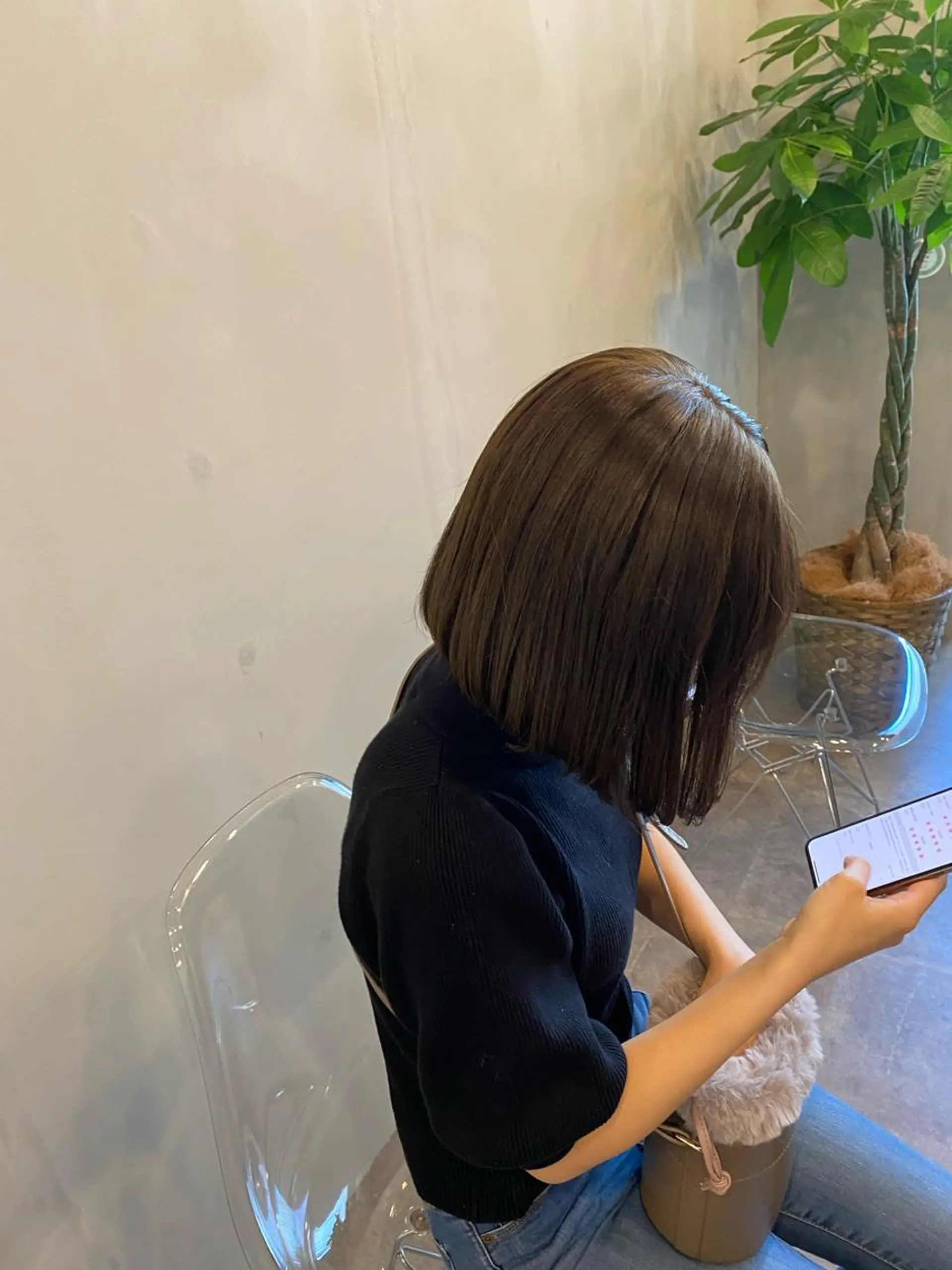 ミディアム 髪質改善 cecil hair 難波店所属・髪質改善透明感カラー /SHOGO☀️のヘアスタイル