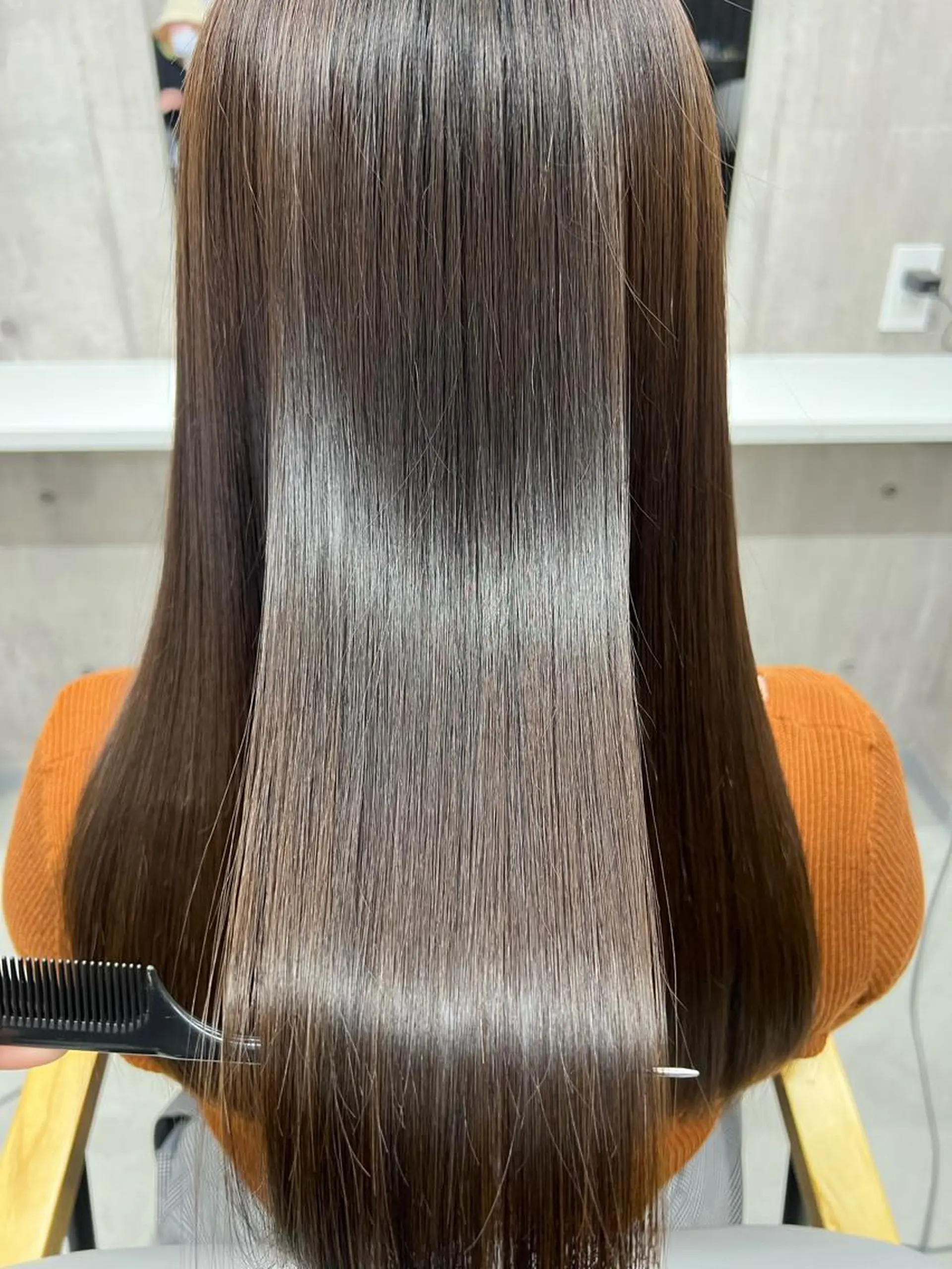 セミロング トリートメント kyoka / 韓国 レイヤー/髪質改善のヘアスタイル