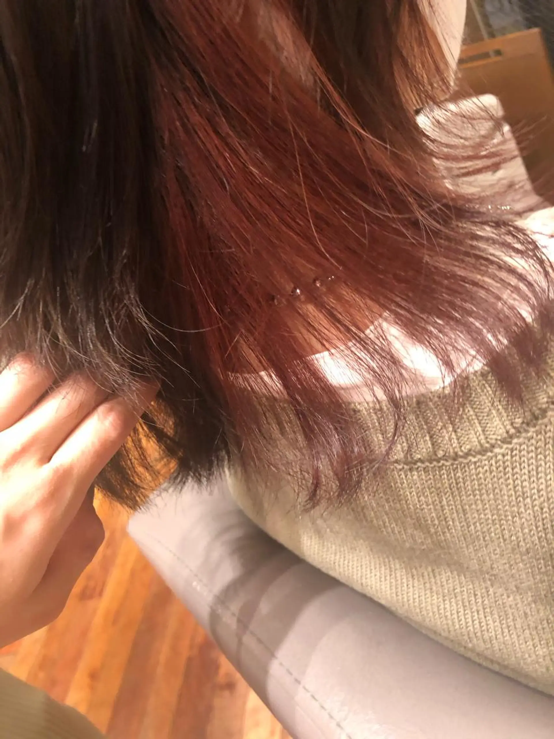 カラー 梅本 佳容子のヘアスタイル