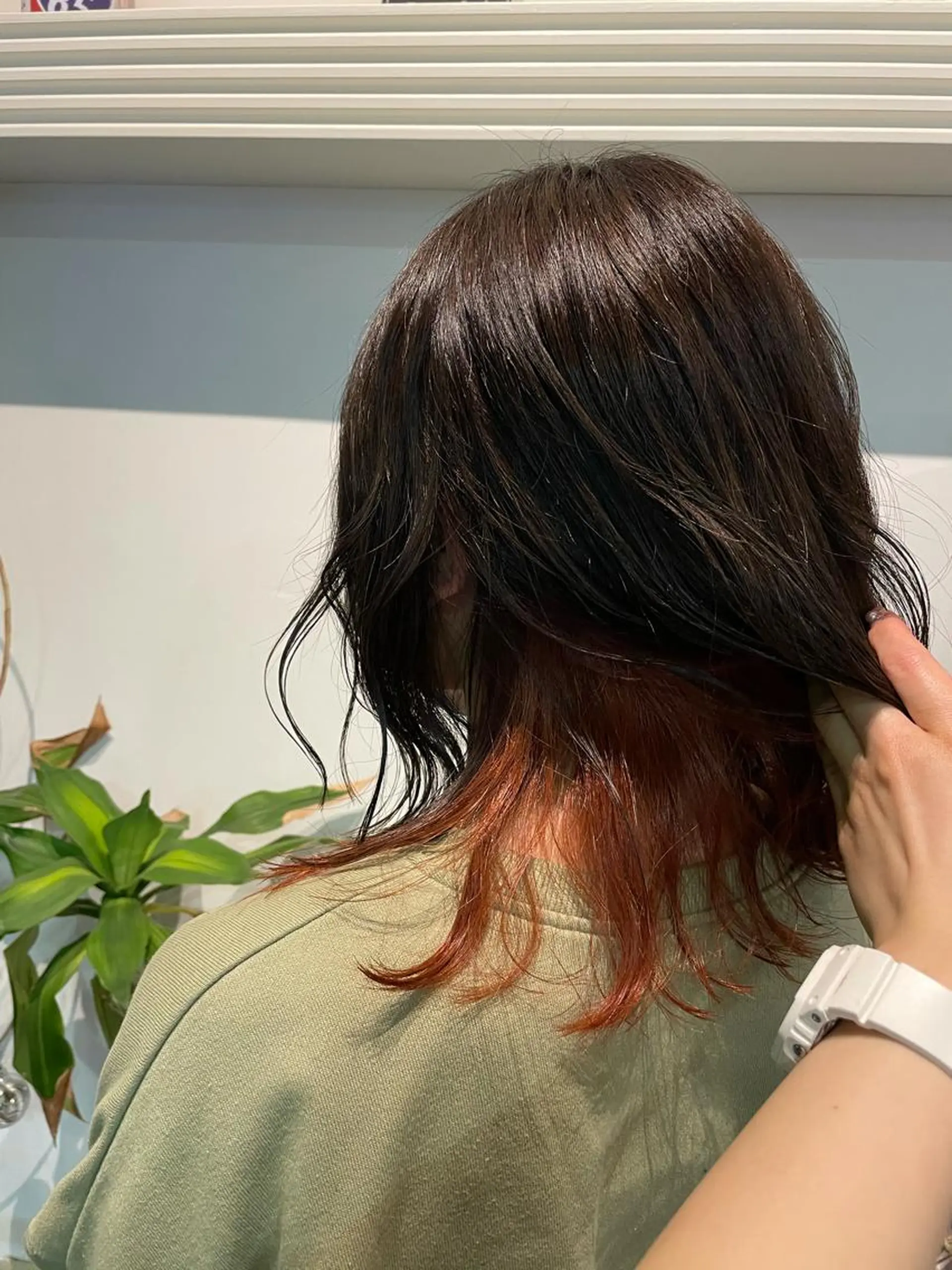 ミディアム カラー インナーカラー ヘアカラー トリートメント 💐パーソナルカラー /市橋加菜💐のヘアスタイル