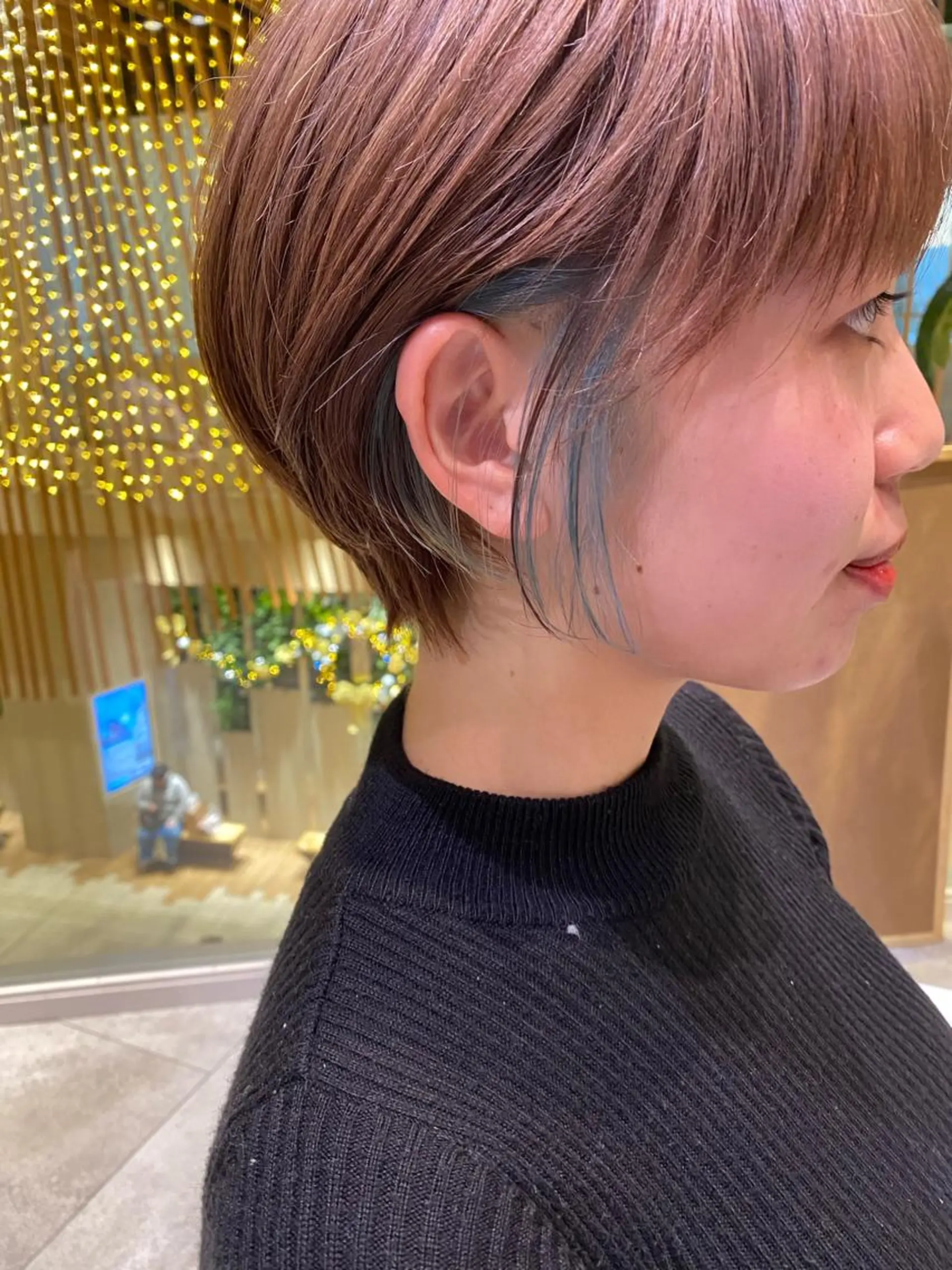 ショート 小倉 沙織のヘアスタイル