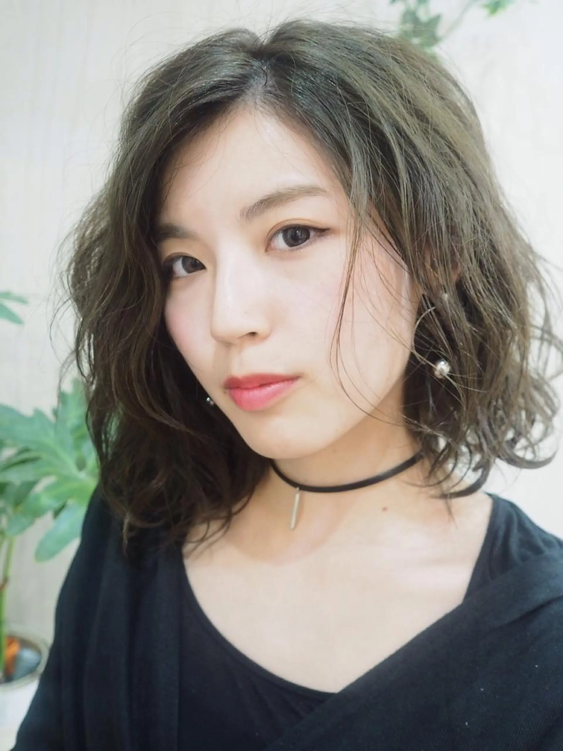 ミディアム カラー グレージュ 【全部無料🙇】 おがわようしんのヘアスタイル