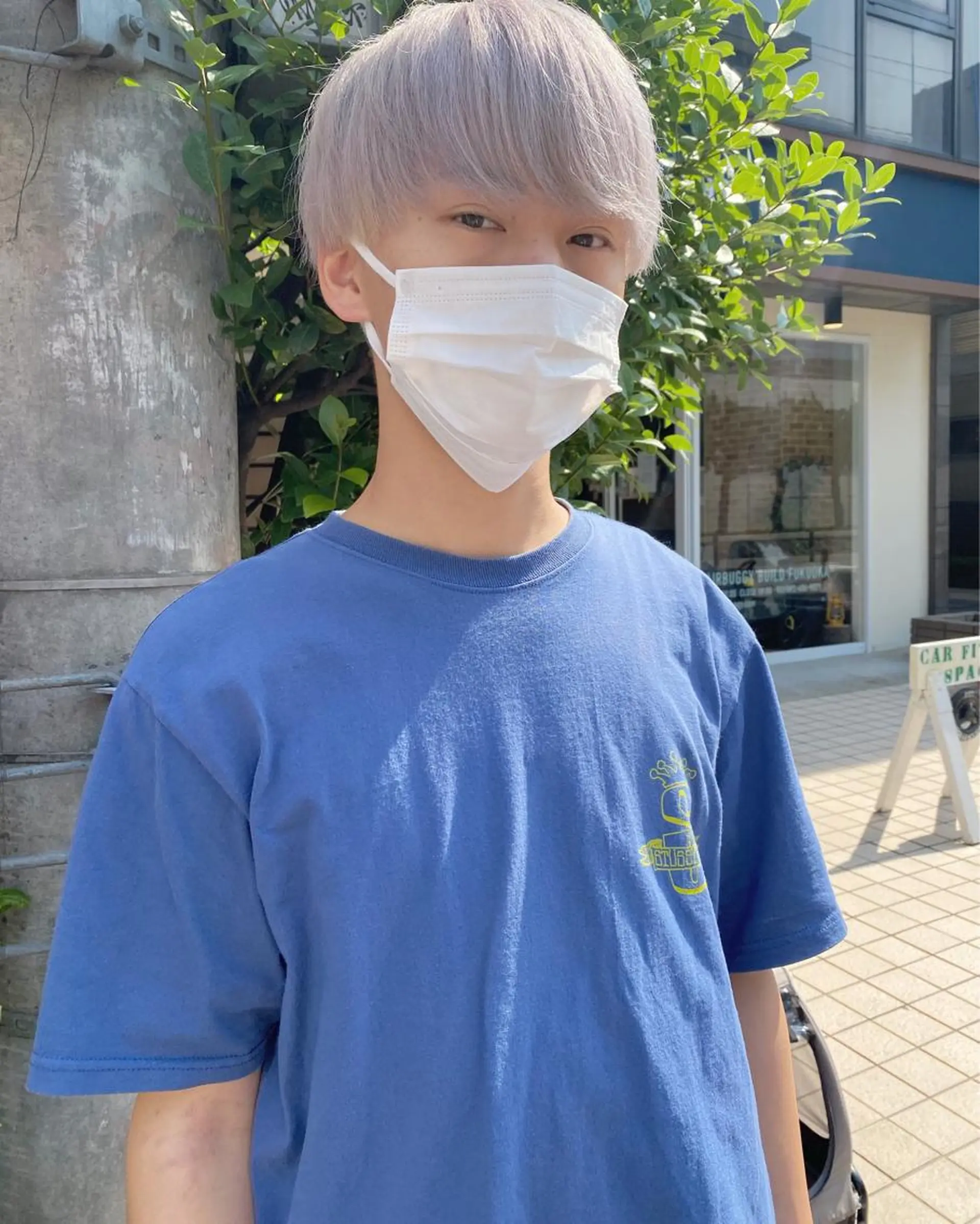 メンズ ヘアカラー キタダ ヒロキのヘアスタイル